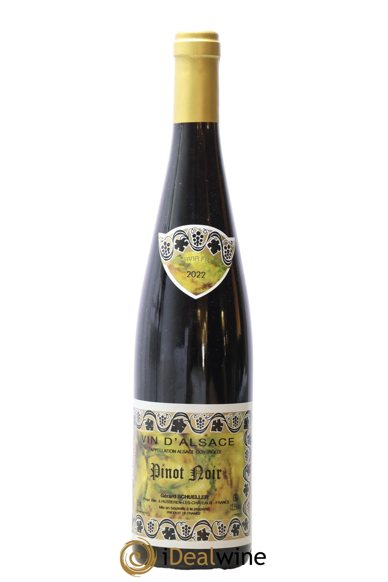 Alsace Pinot Noir Gérard Schueller (Domaine) 2022 - Lot de 1 bouteille - 0