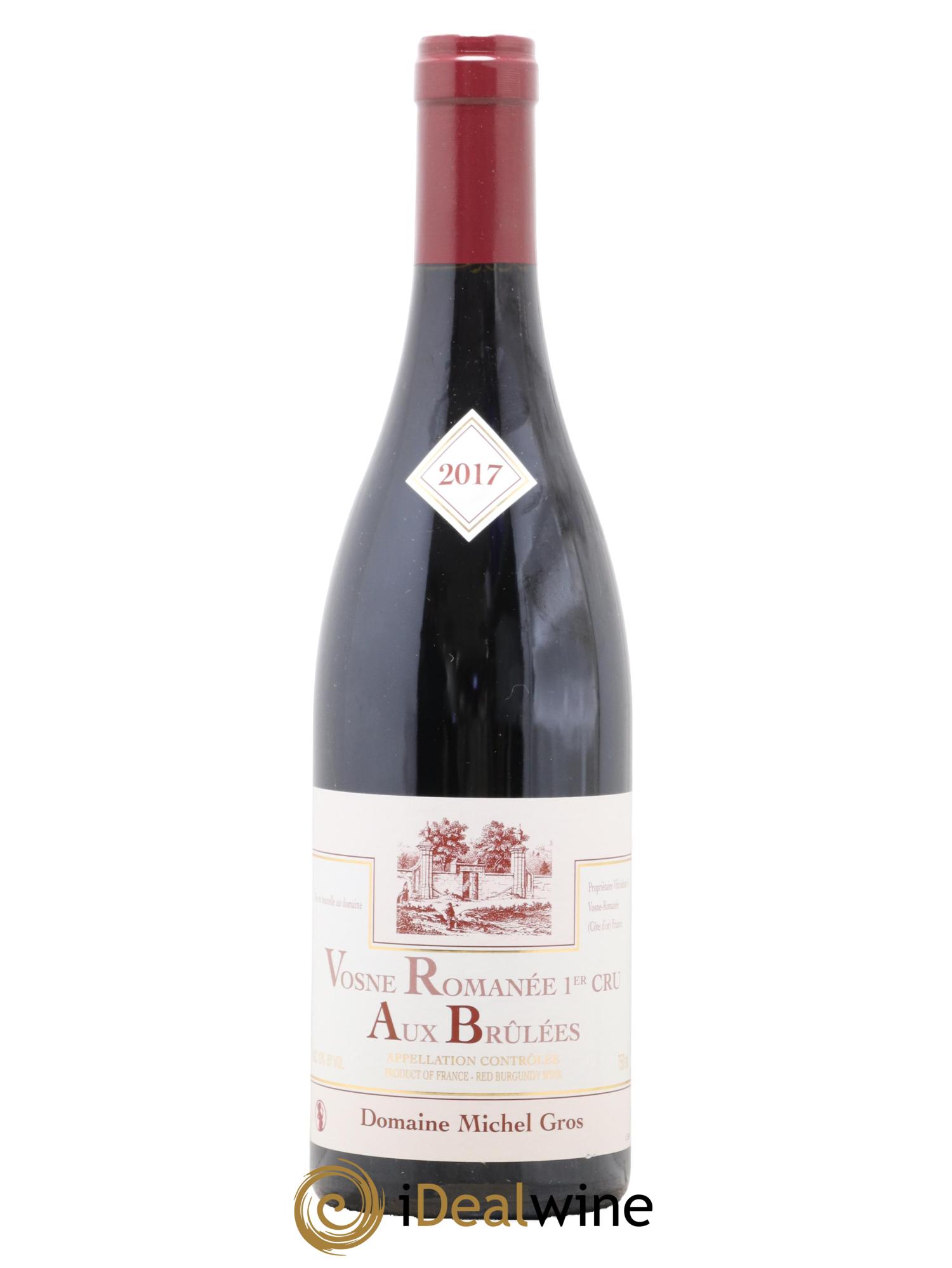 Vosne-Romanée 1er Cru Aux Brûlées Michel Gros 2017 - Lot de 1 bouteille - 0