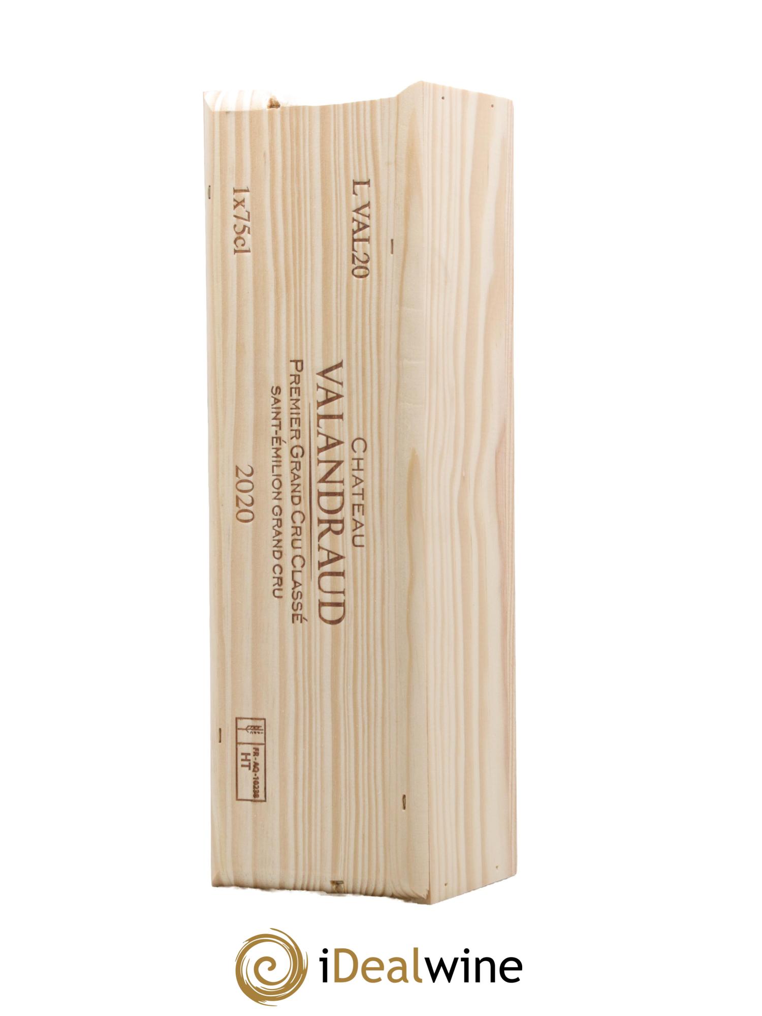 Château de Valandraud 1er Grand Cru Classé B depuis 2012 2020 - Lot of 1 bottle - 1