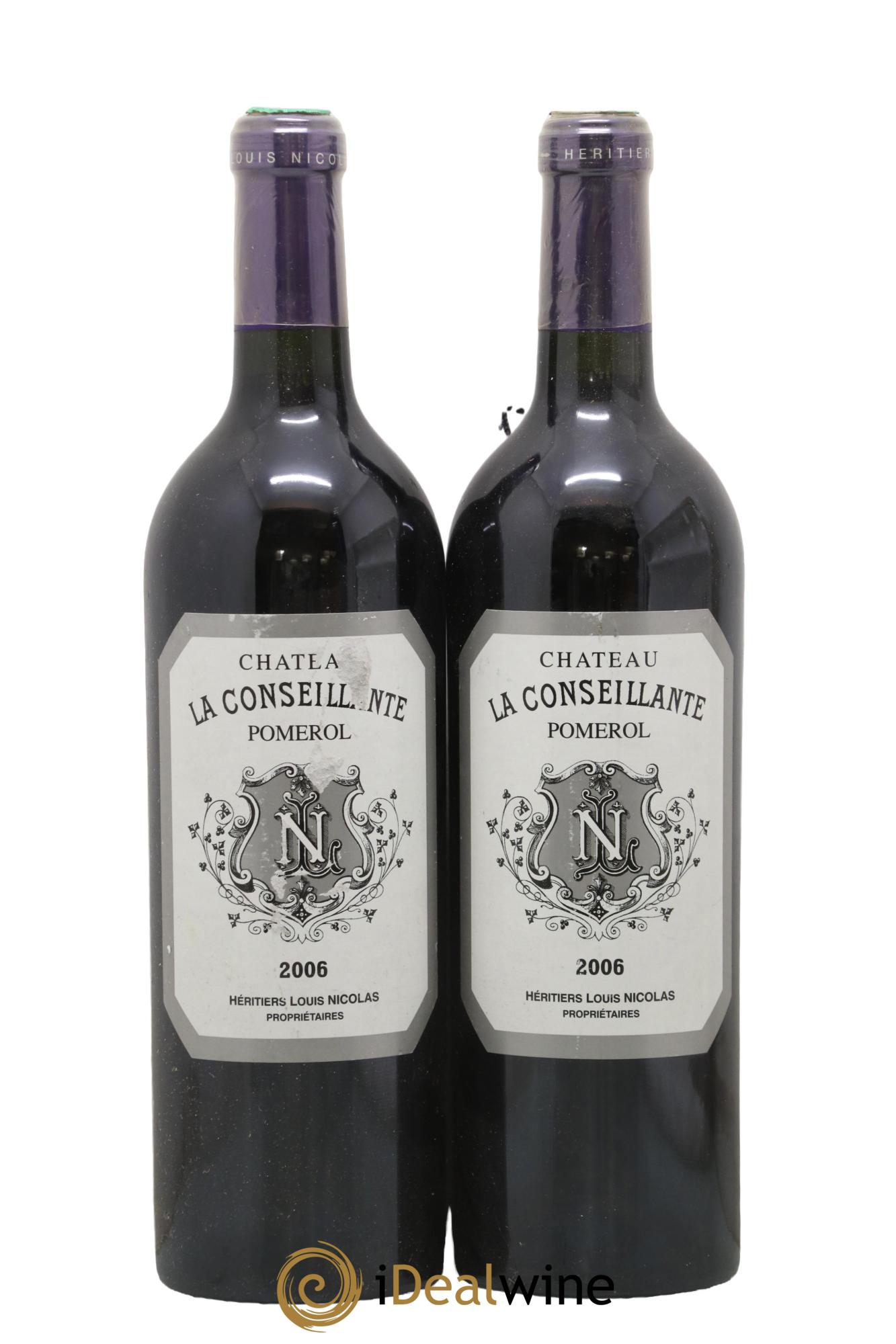 Château la Conseillante 2006 - Lot de 2 bouteilles - 0