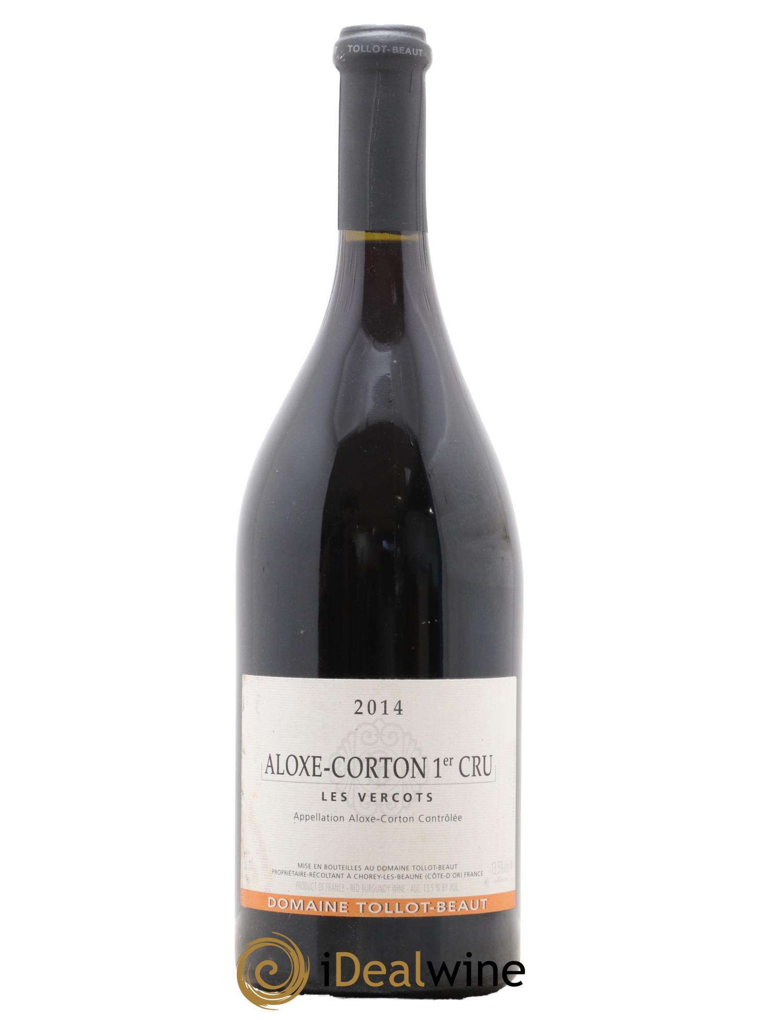 Aloxe-Corton 1er Cru Les Vercots Tollot Beaut (Domaine) 2014 - Lot de 1 bouteille - 0