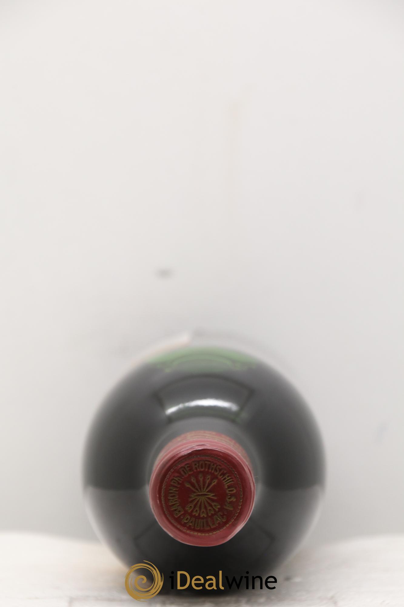 Château Mouton Rothschild 1er Grand Cru Classé 1987 - Lot de 1 bouteille - 1