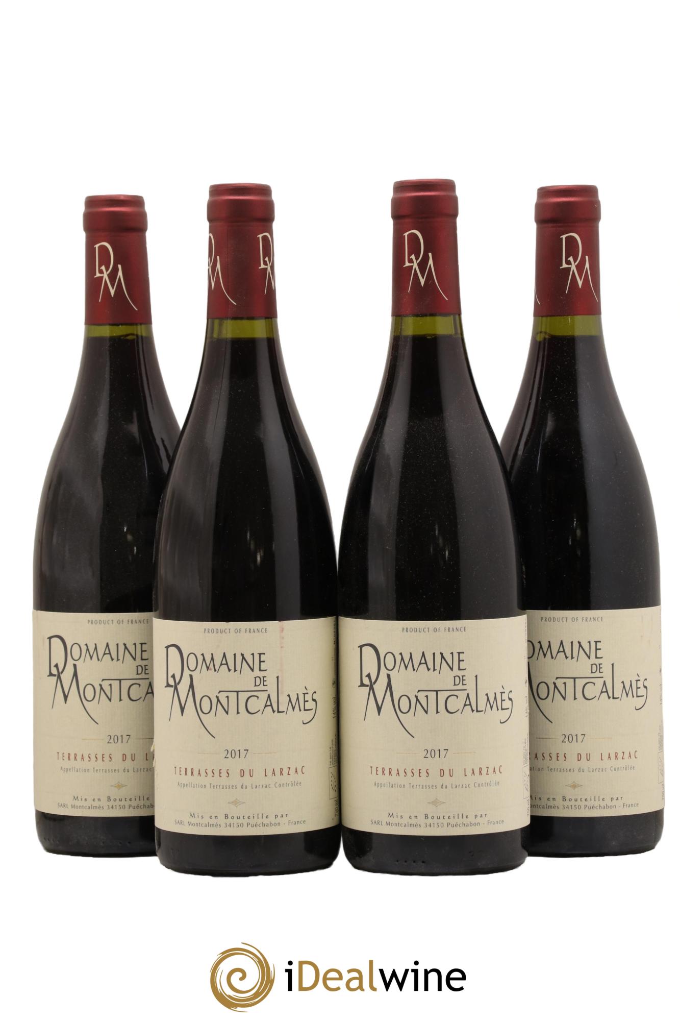 Terrasses du Larzac Domaine de Montcalmès Frédéric Pourtalié 2017 - Lotto di 4 bottiglie - 0