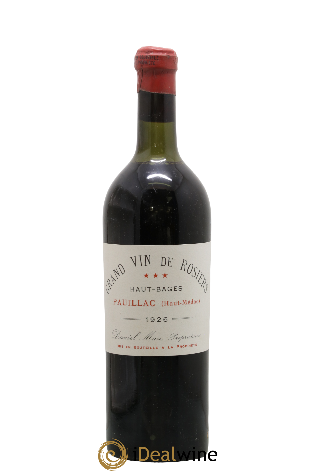 Pauillac Grand vin de Rosiers Château Haut Bages 1926 - Lot of 1 bottle - 0