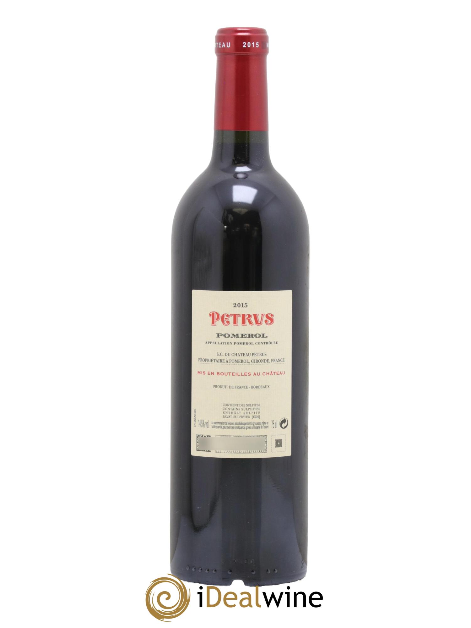 Petrus 2015 - Lot of 1 bottle - 1
