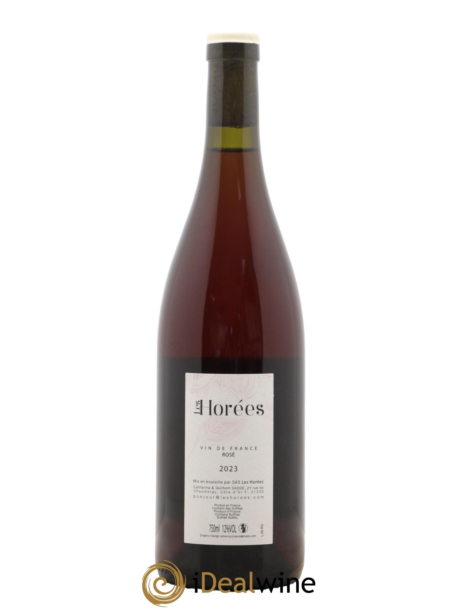 Bourgogne Rosé Bonheur Les Horées 2023 - Lot de 1 bouteille - 1