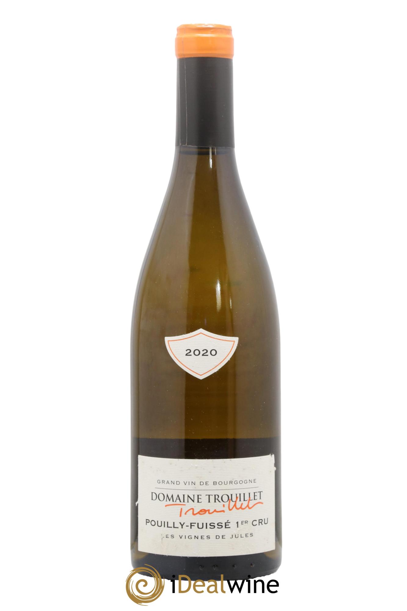 Pouilly-Fuissé 1er Cru Les Vignes De Jules Domaine Trouillet 2020 - Lot de 1 bouteille - 0