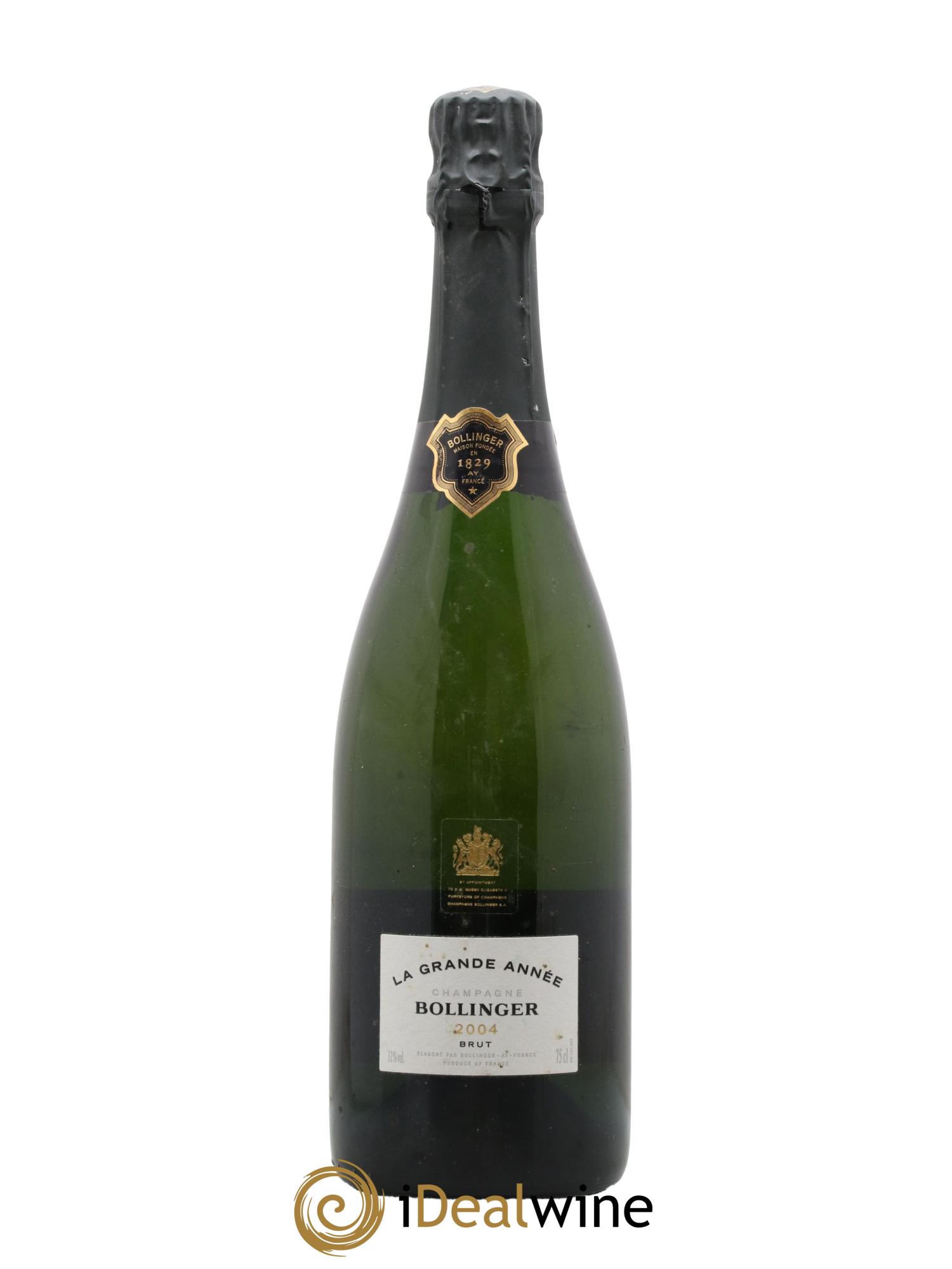 Grande Année Brut Bollinger 2004 - Lotto di 1 bottiglia - 0