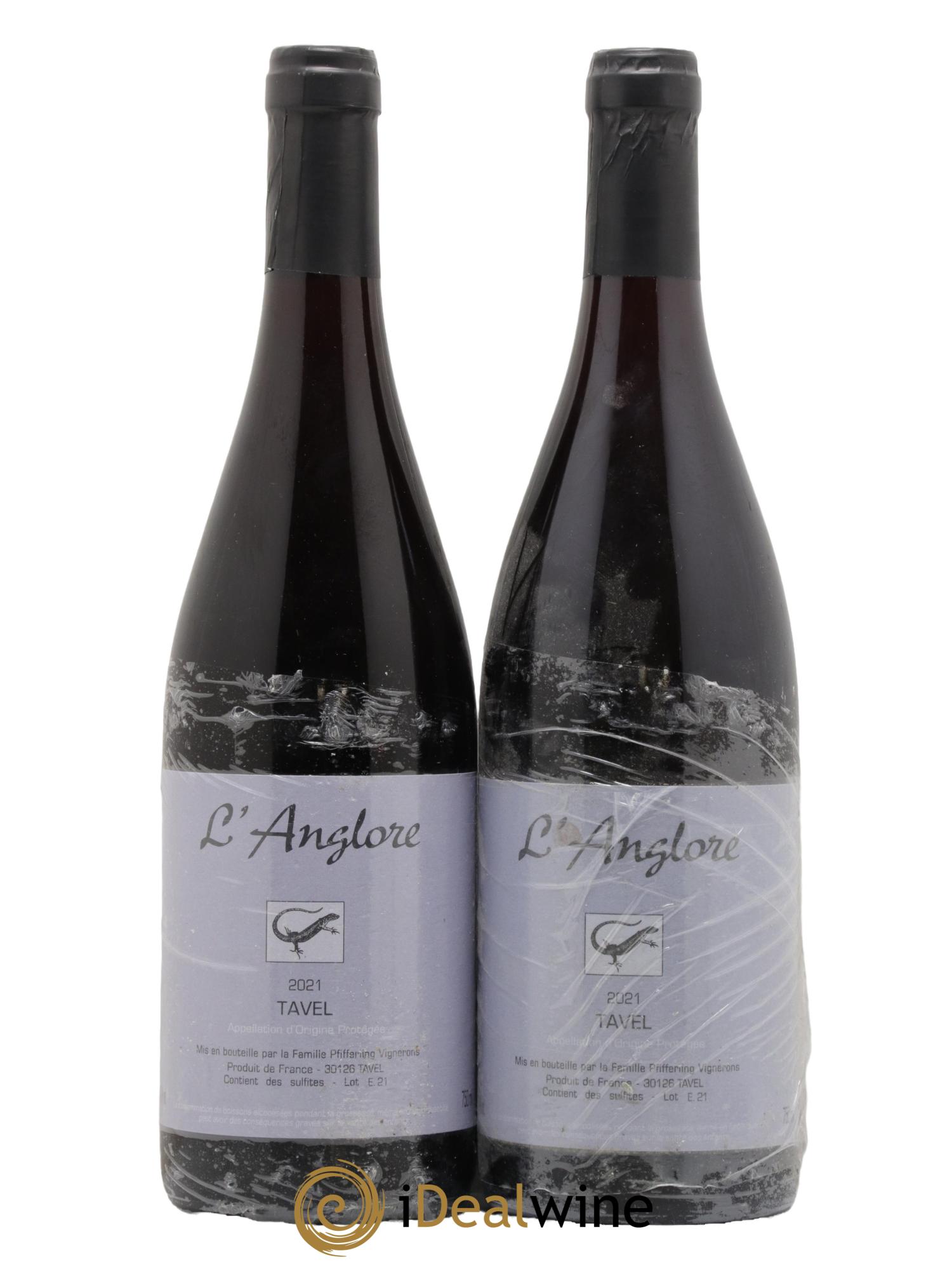 Tavel L'Anglore 2021 - Posten von 2 Flaschen - 0