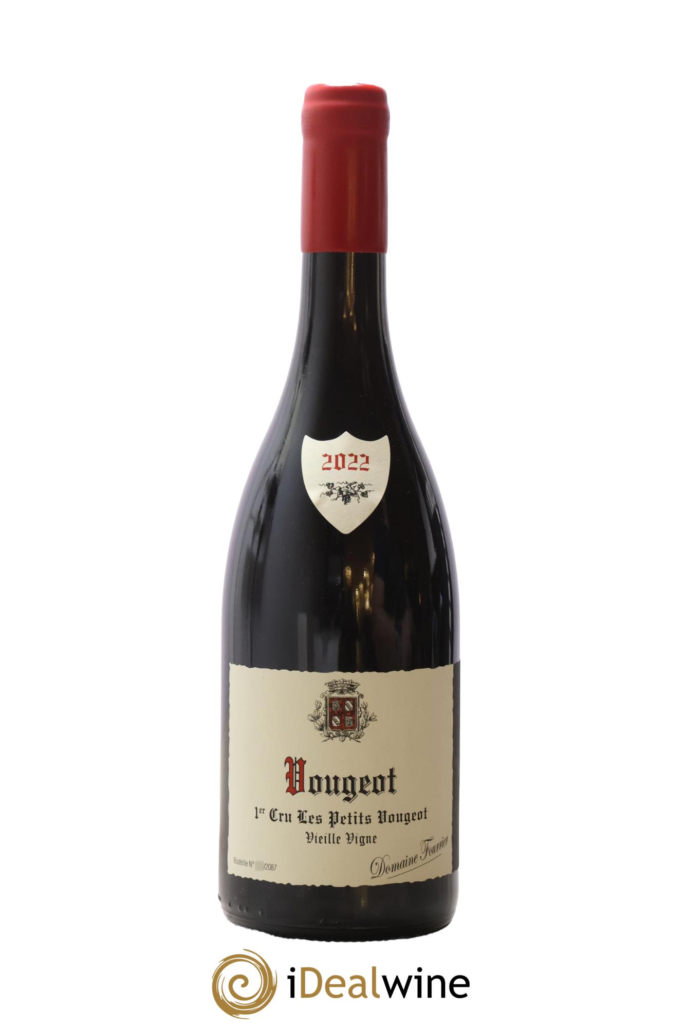 Vougeot 1er Cru Les Petits Vougeot Vieille Vigne Fourrier (Domaine) 2022 - Lot of 1 bottle - 0