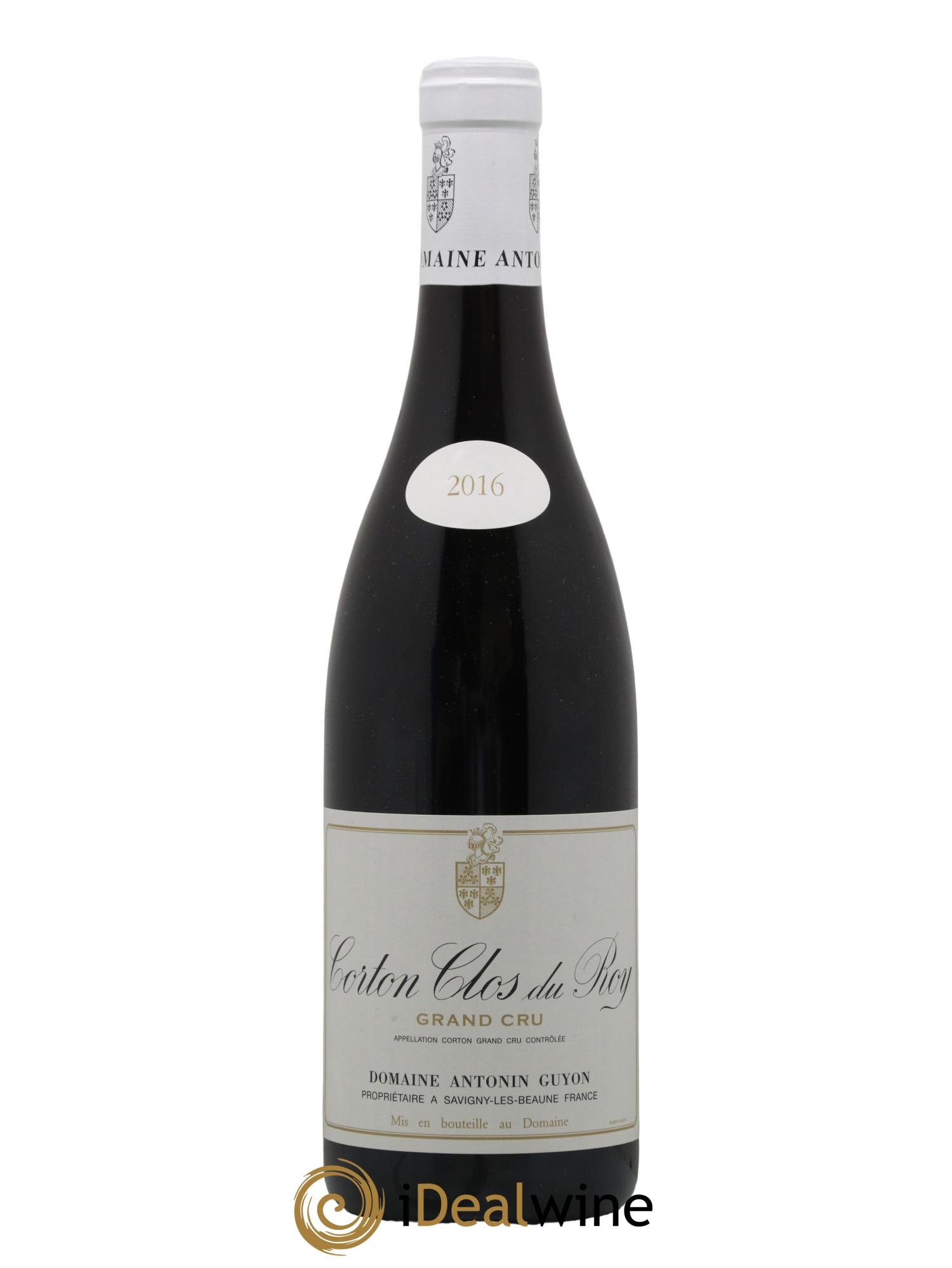 Corton Grand Cru Clos du Roy Antonin Guyon 2016 - Lot de 1 bouteille - 0