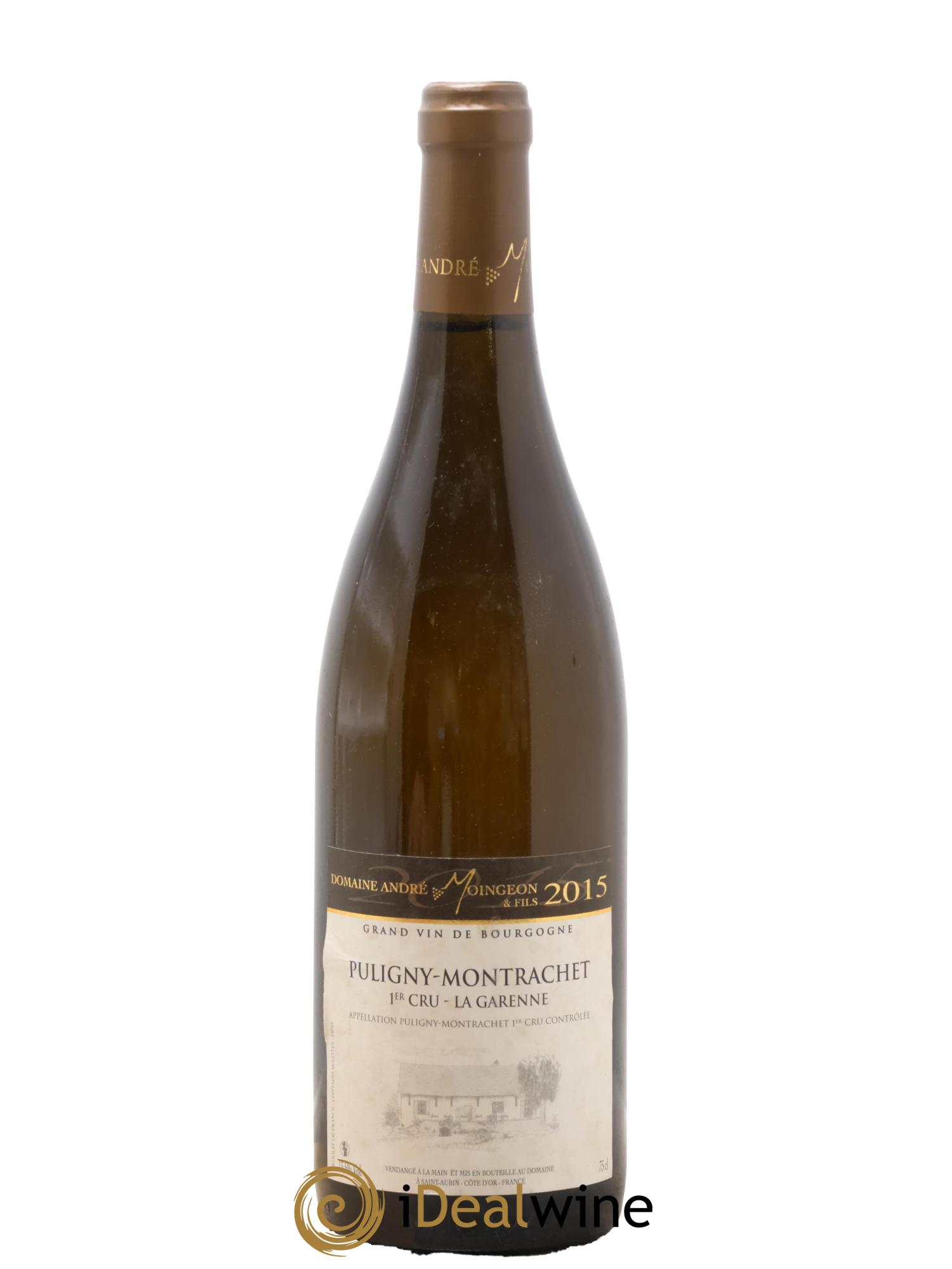 Puligny-Montrachet 1er Cru La Garenne André Moingeon et Fils 2015 - Lot de 1 bouteille - 0