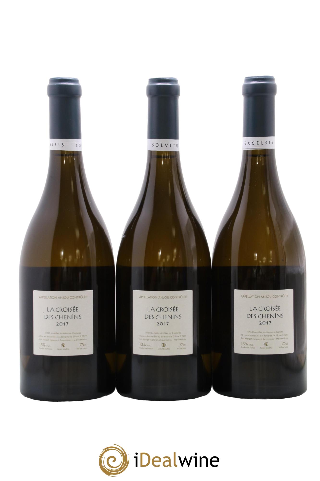 Anjou La Croisée Des Chenins Eric Morgat 2017 - Lot de 3 bouteilles - 1