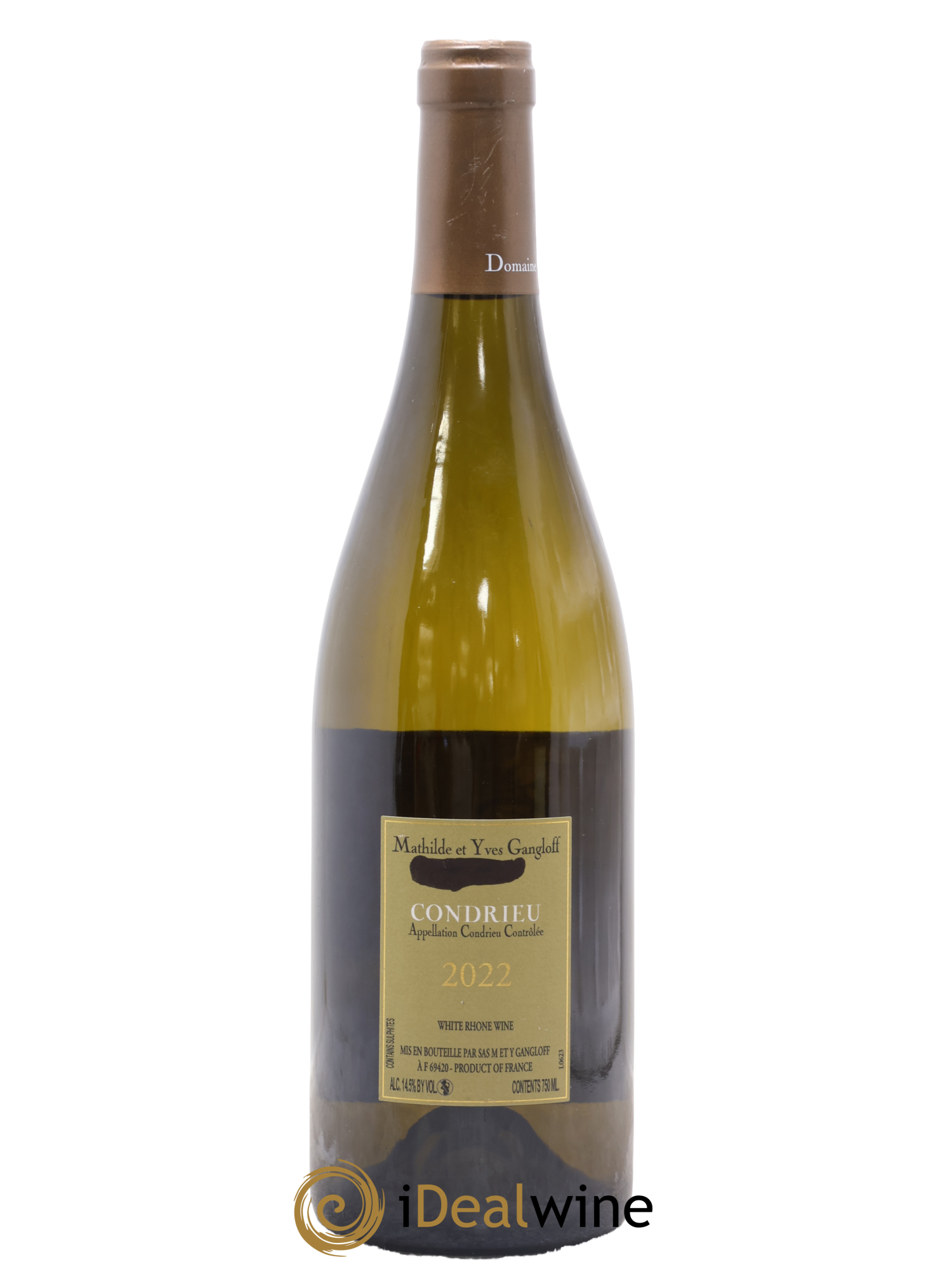 Condrieu Domaine Gangloff (Domaine) 2022 - Lot de 1 bouteille - 1