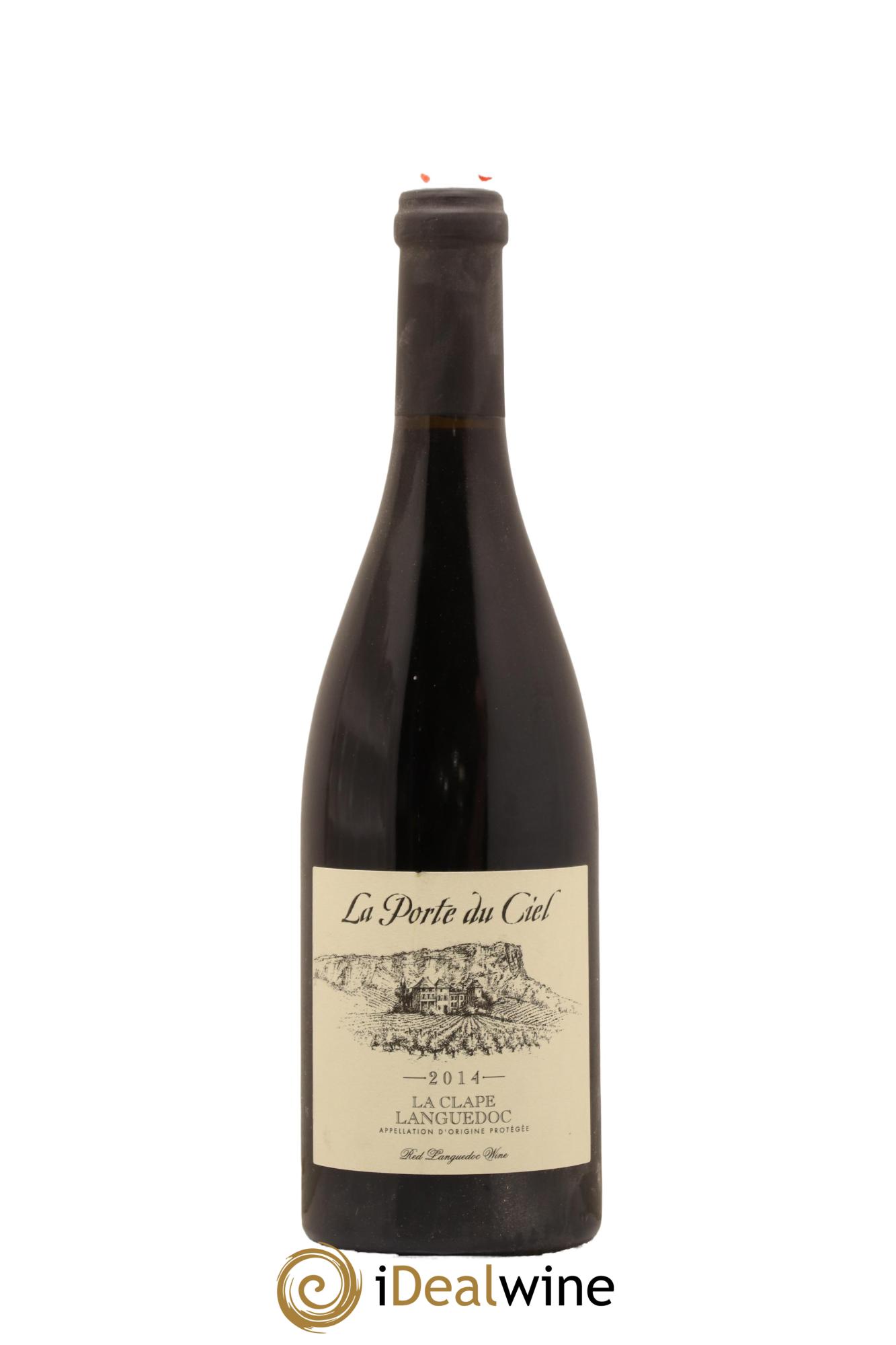 La Clape Château de La Négly La Porte du Ciel Jean Paux-Rosset 2014 - Lot de 1 bouteille - 0