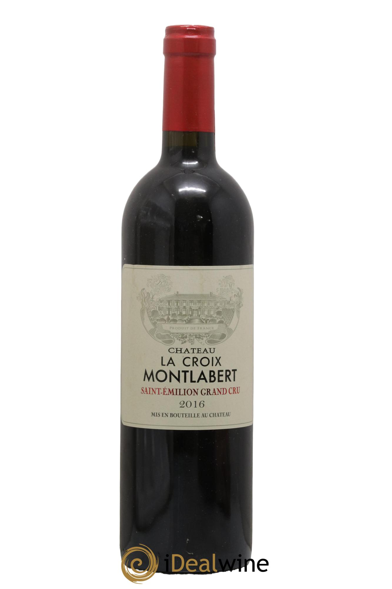 Saint-Émilion Grand Cru Château Lacroix De Montlabert 2016 - Lot of 1 bottle - 0