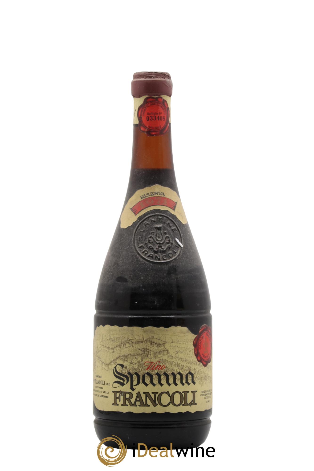 Italie Spanna Francoli Rosso 1971 - Lot de 1 bouteille - 0