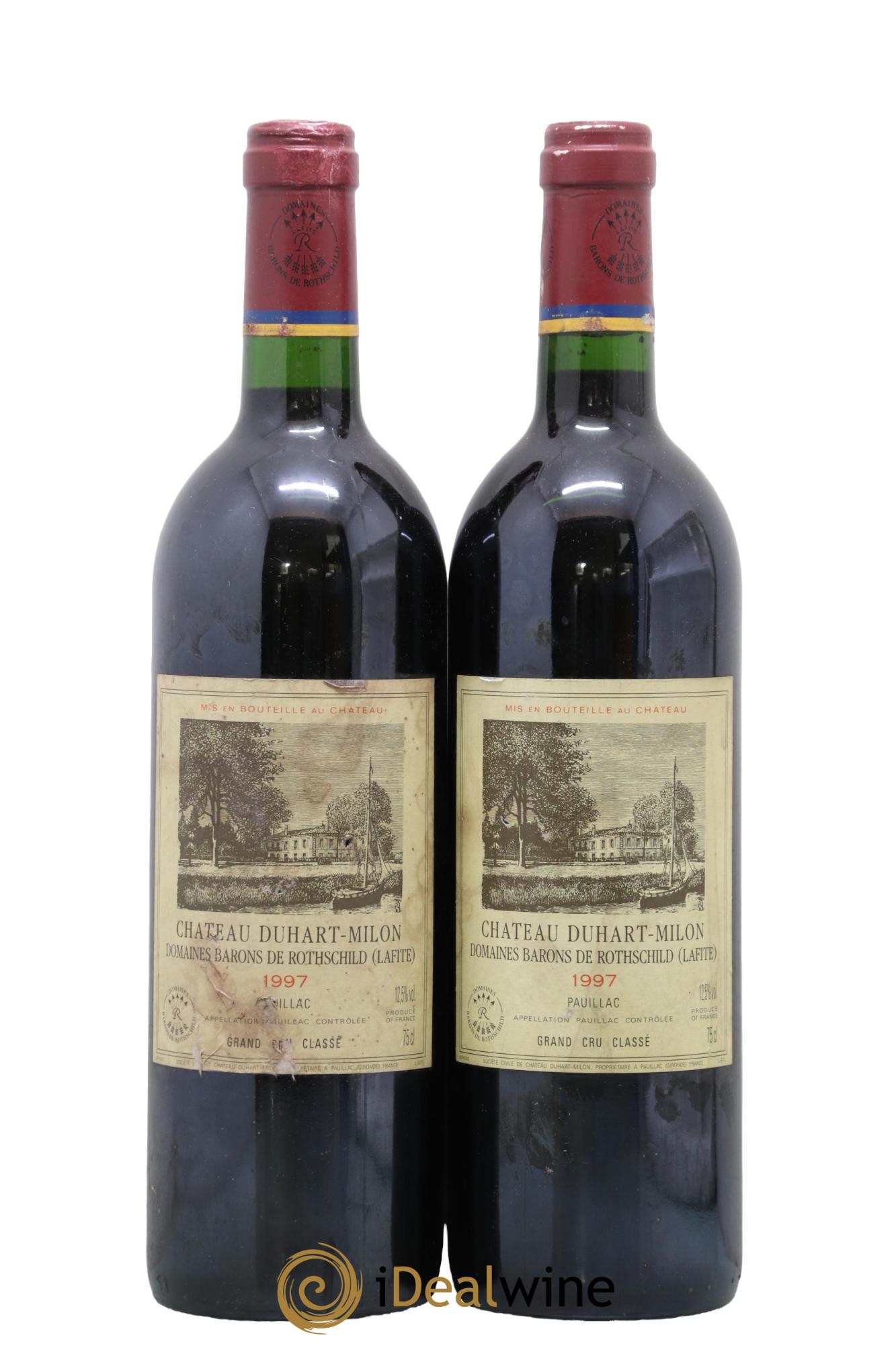 Château Duhart-Milon 4ème Grand Cru Classé 1997 - Lot of 2 bottles - 0