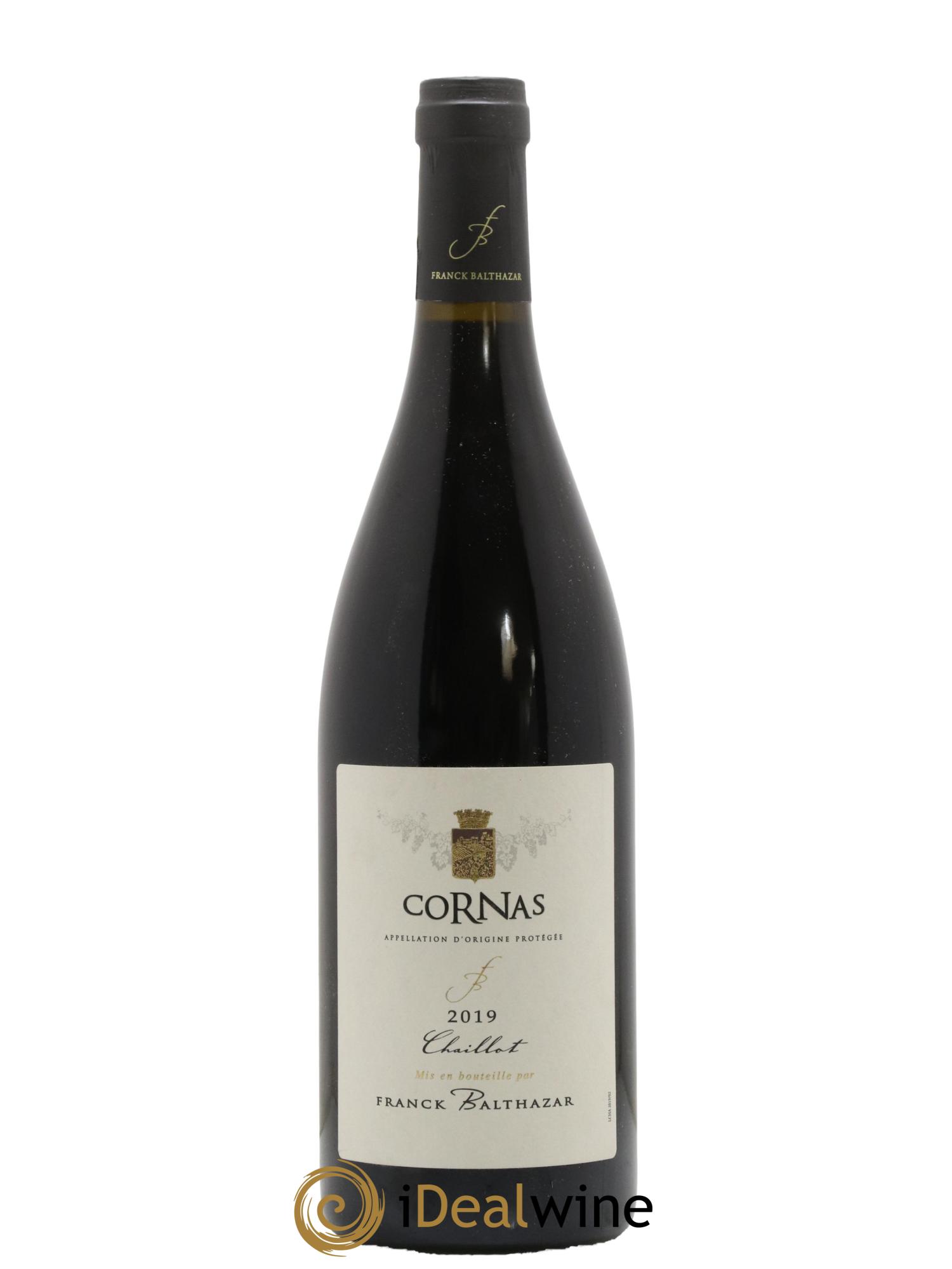 Cornas Chaillot Franck Balthazar (Domaine) 2019 - Lot de 1 bouteille - 0
