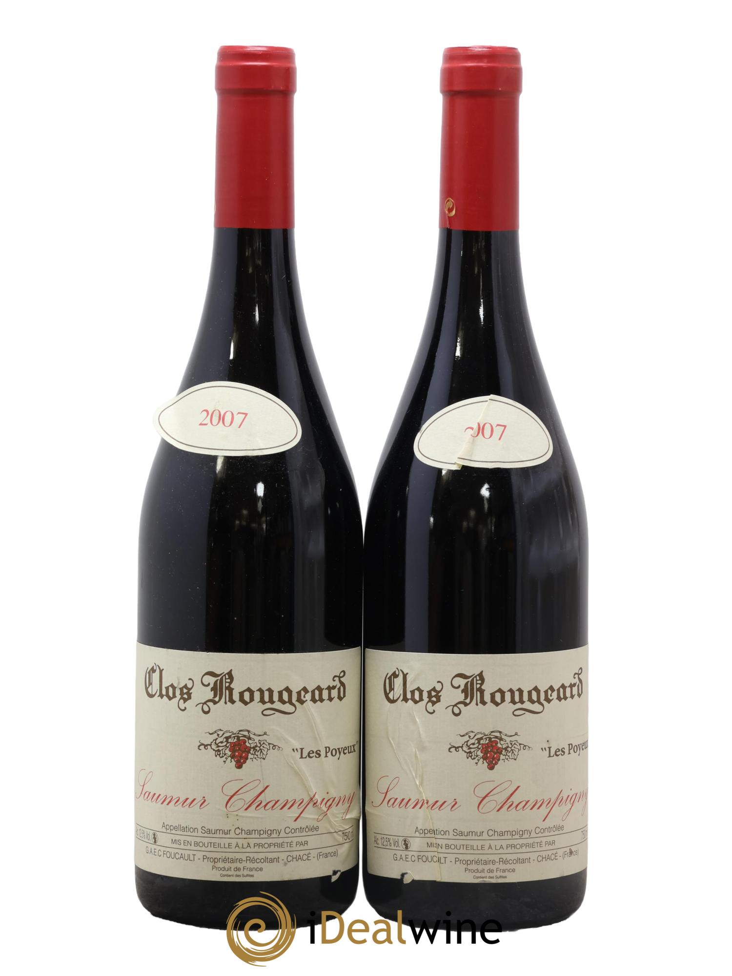 Saumur-Champigny Les Poyeux Clos Rougeard 2007 - Lotto di 2 bottiglie - 0