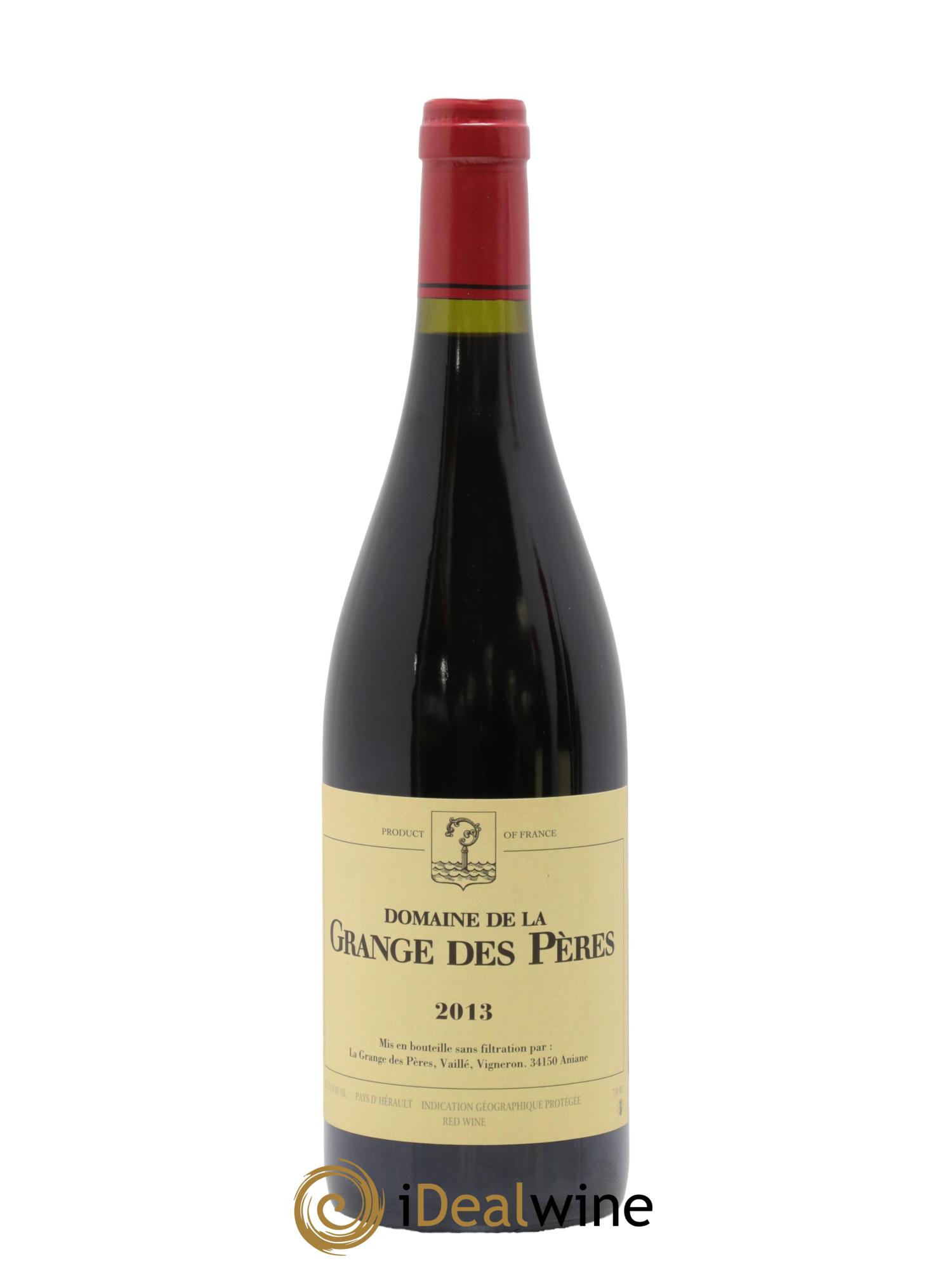 Pays d'Hérault Grange des Pères Laurent Vaillé 2013 - Lot de 1 bouteille - 0