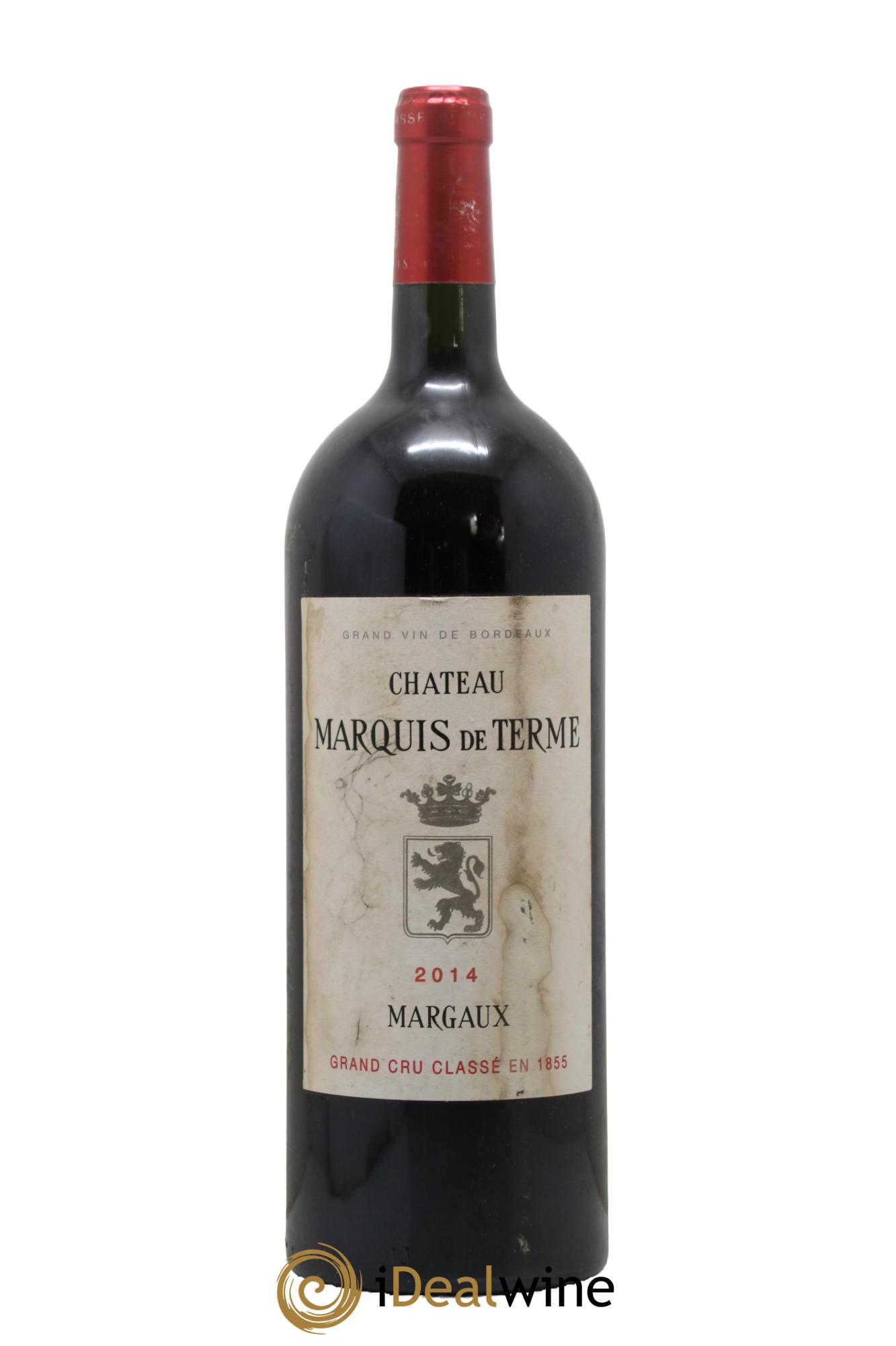 Château Marquis de Terme 4ème Grand Cru Classé 2014 - Lot de 1 magnum - 0