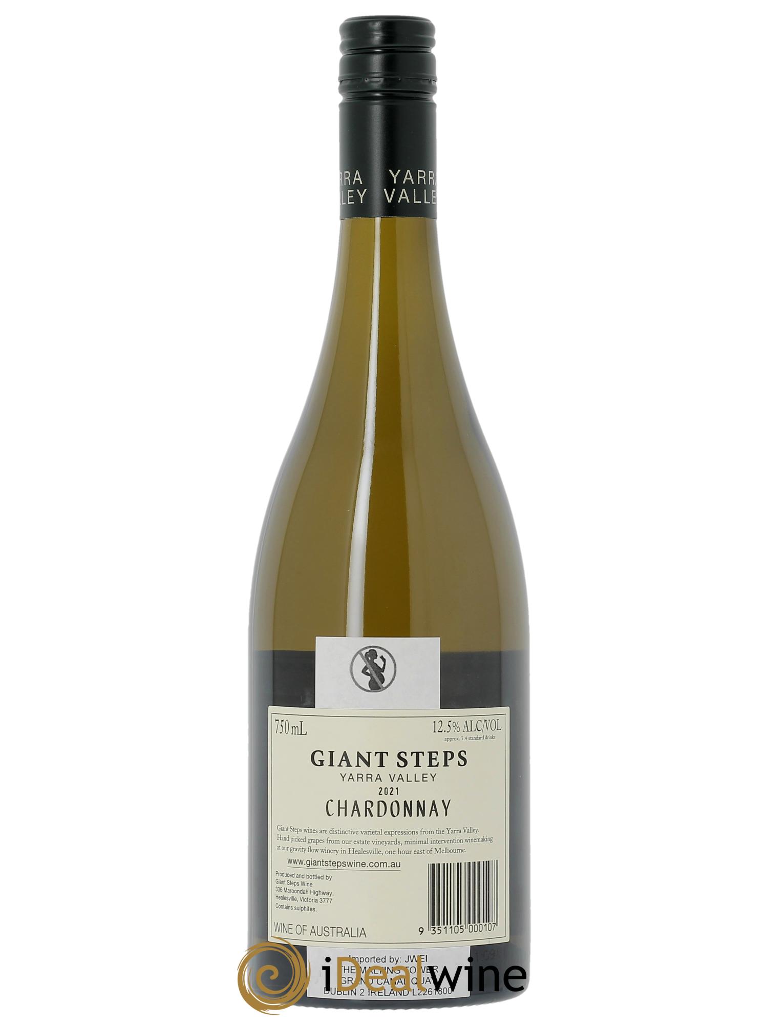 Yarra Valley Giant Step Chardonnay  2021 - Lot de 1 bouteille - 1