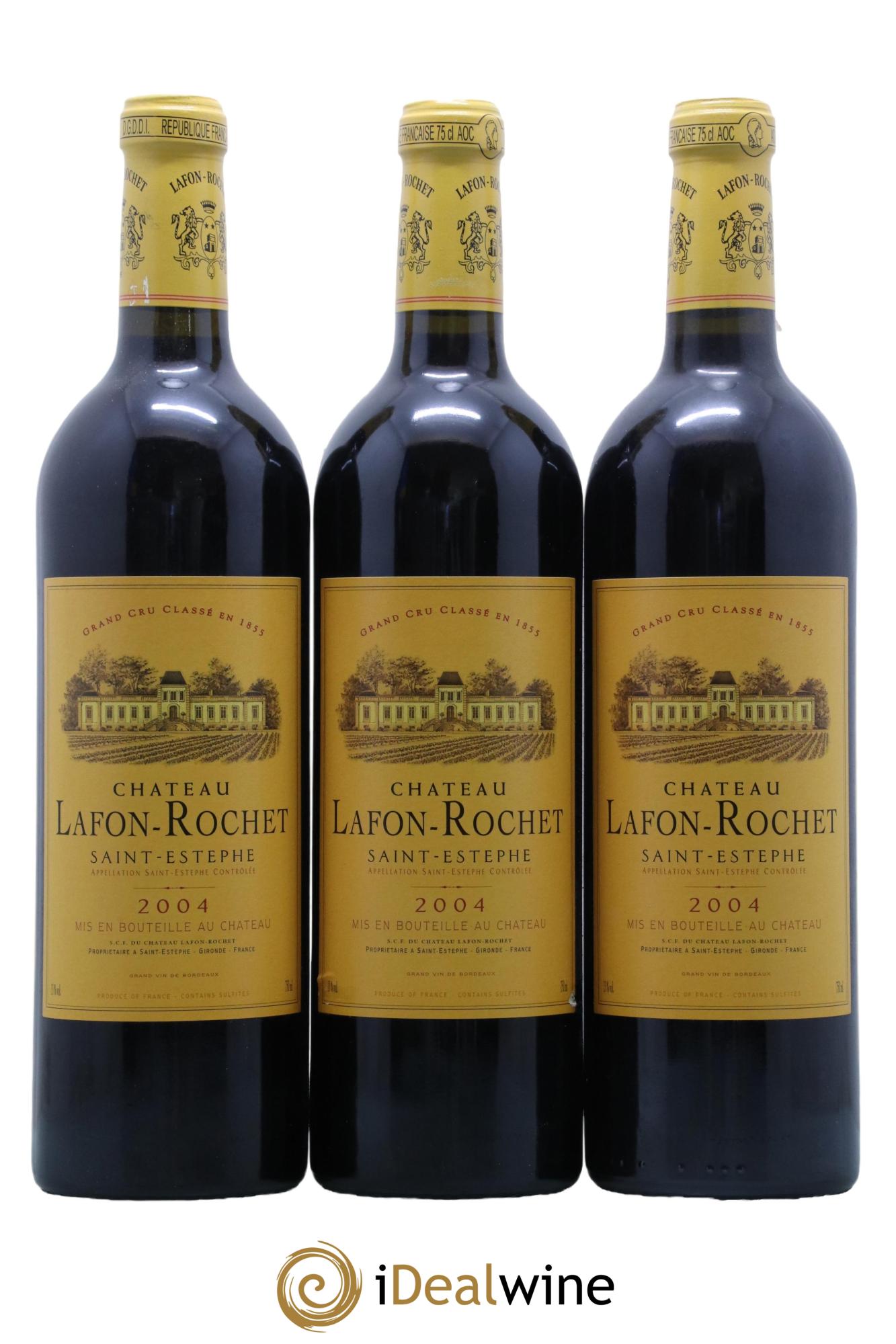 Château Lafon Rochet 4ème Grand Cru Classé  2004 - Lotto di 12 bottiglie - 2