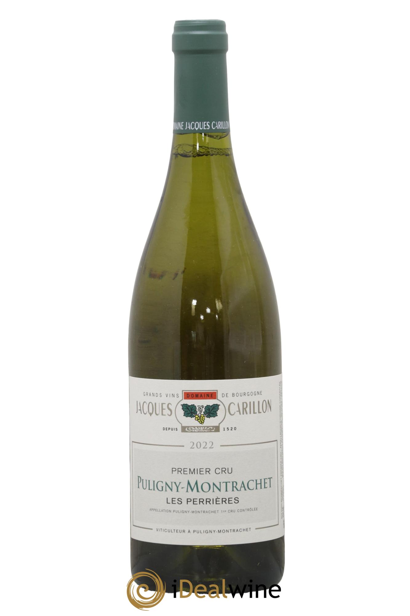 Puligny-Montrachet 1er Cru Les Perrières Jacques Carillon (Domaine) 2022 - Posten von 1 Flasche - 0