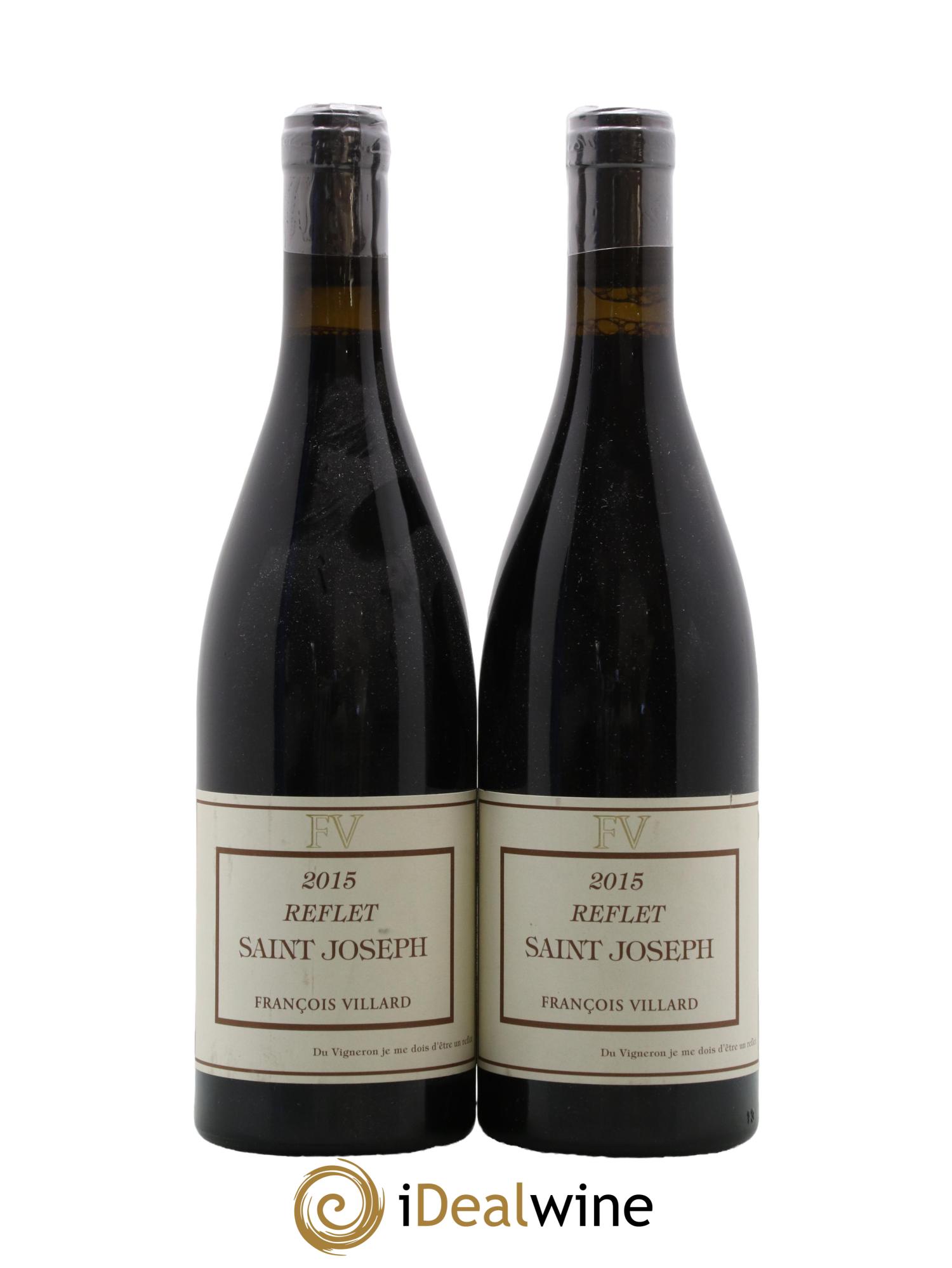 Saint-Joseph Reflet François Villard 2015 - Lot de 2 bouteilles - 0