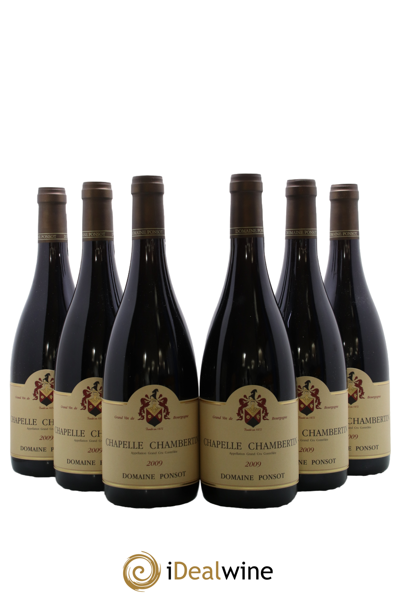 Chapelle-Chambertin Grand Cru Ponsot (Domaine) 2009 - Lot de 6 bouteilles - 0