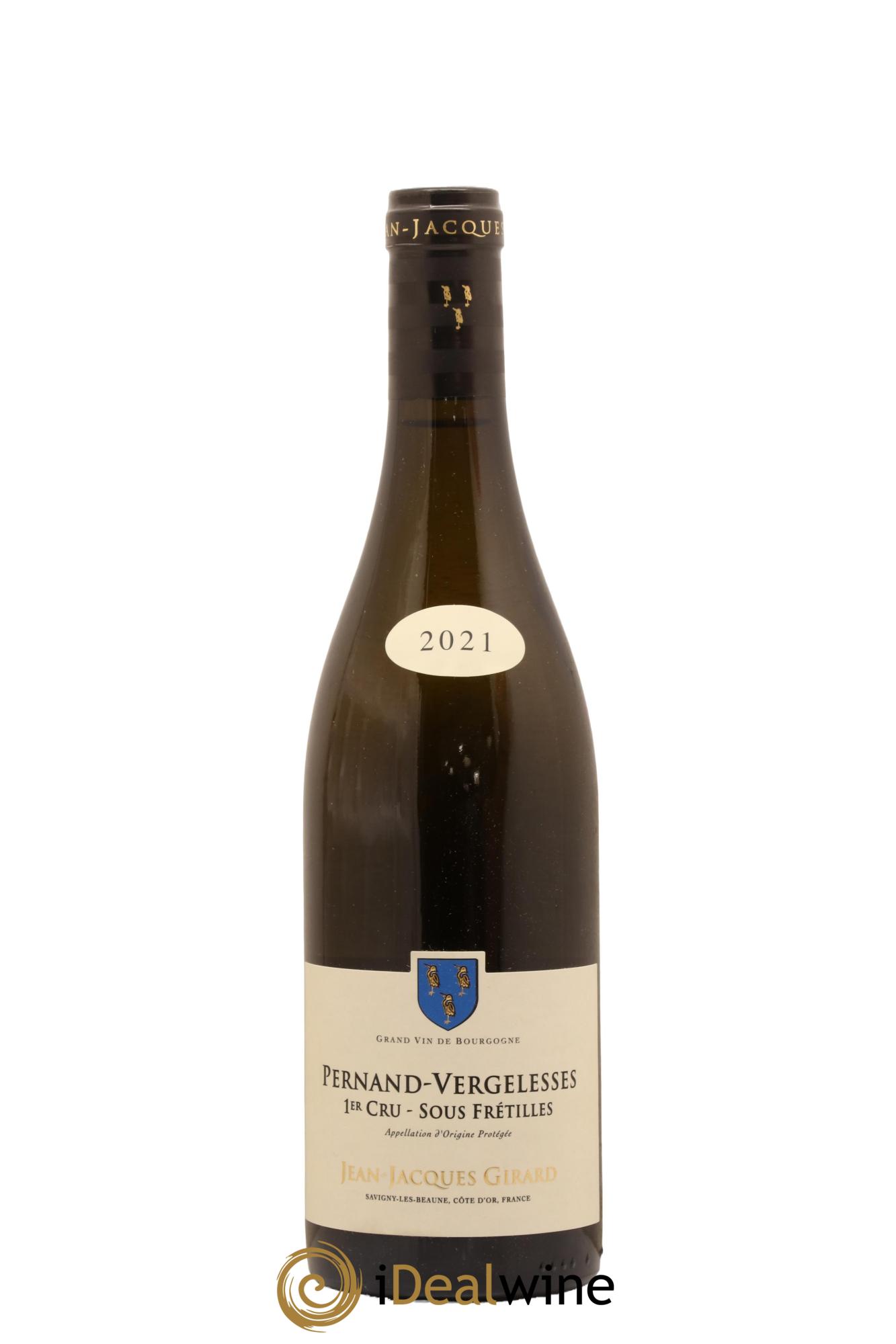 Pernand-Vergelesses 1er Cru Sous Fretilles Domaine Jean Jacques Girard 2021 - Lot de 1 bouteille - 0