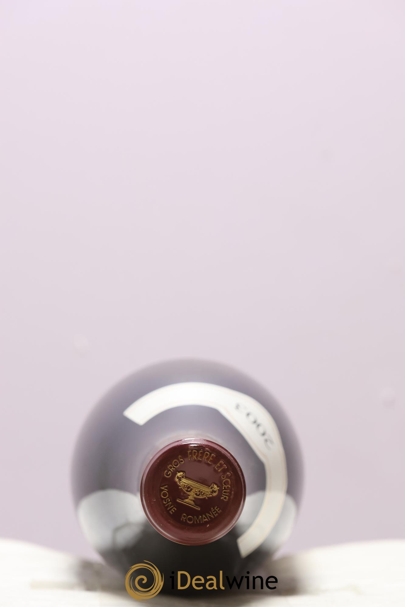 Richebourg Grand Cru Gros Frère & Soeur 2003 - Lot de 1 bouteille - 1