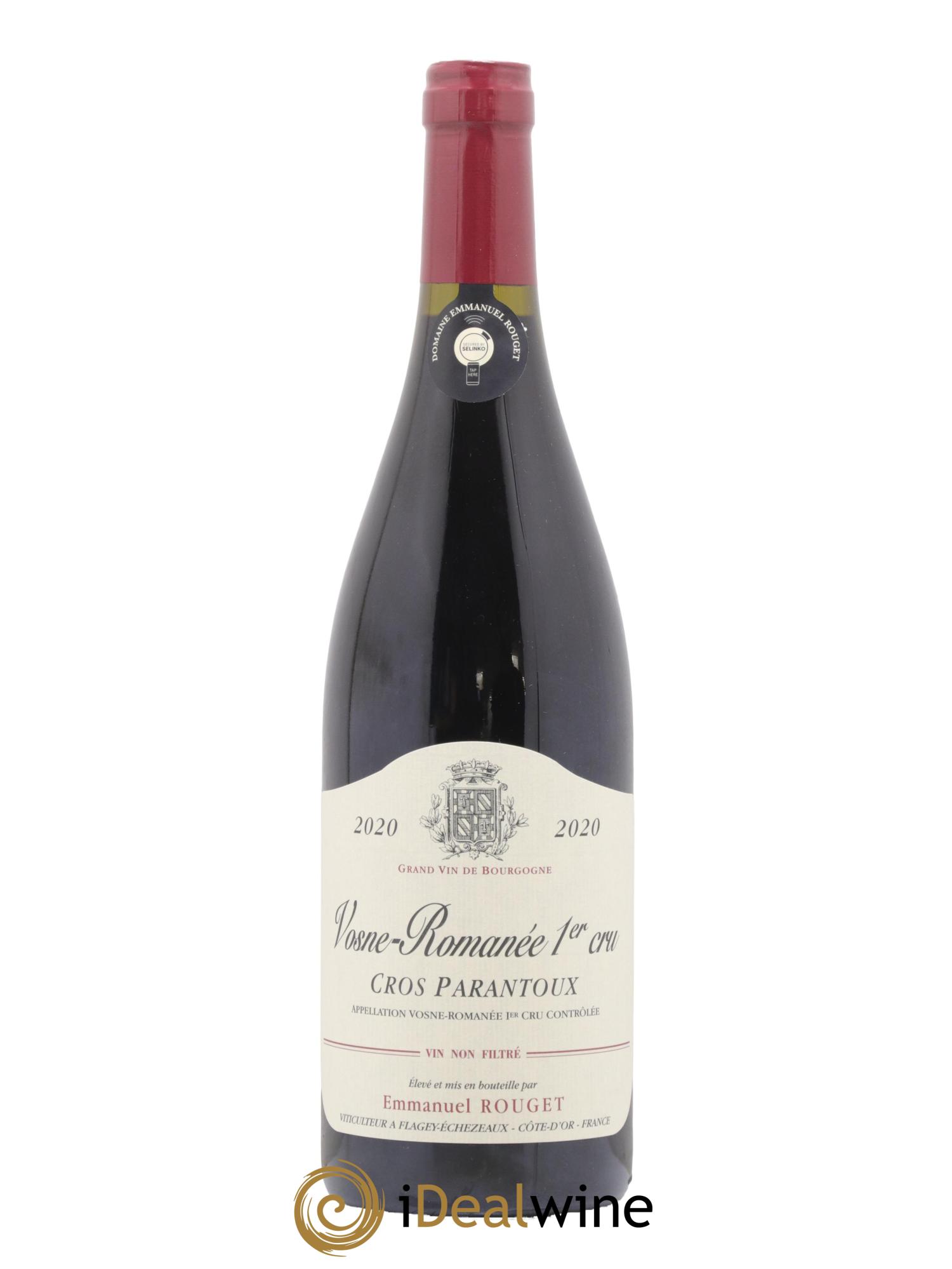 Vosne-Romanée 1er Cru Cros Parantoux Emmanuel Rouget 2020 - Lotto di 1 bottiglia - 0