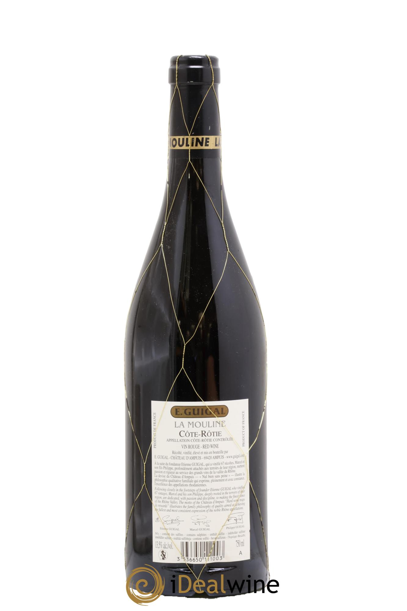 Côte-Rôtie La Mouline Guigal 2016 - Lot de 1 bouteille - 1