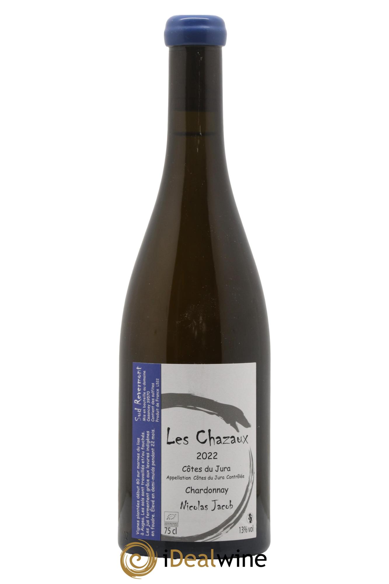 Côtes du Jura Chardonnay Les Chazaux Nicolas Jacob 2022 - Lot de 1 bouteille - 0