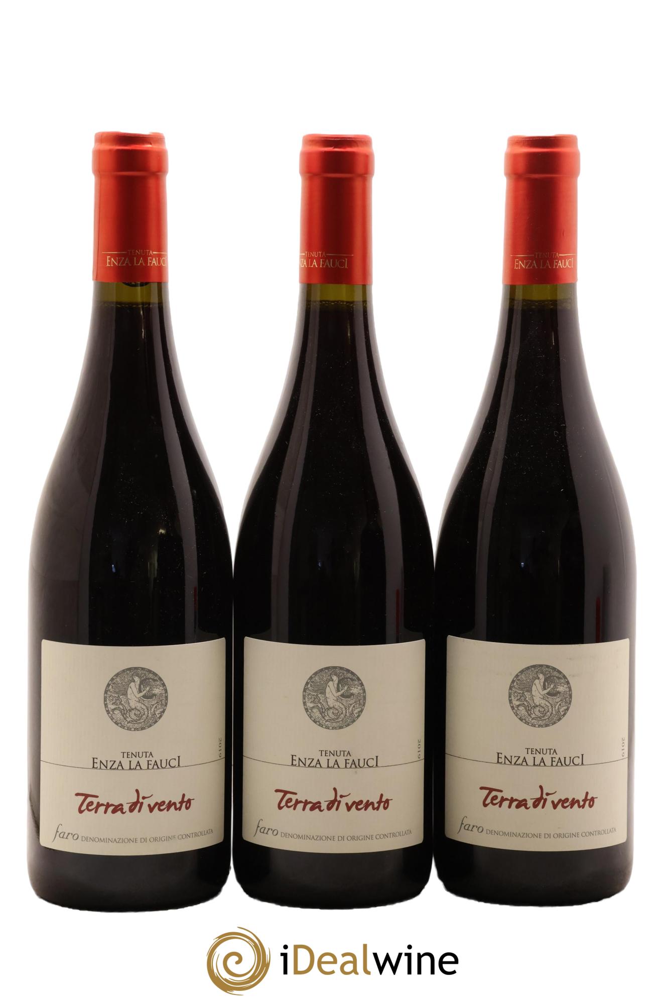 Italie Faro DOC Terra di Vento Tenuta Enza la Fauci 2019 - Lot de 3 bouteilles - 0
