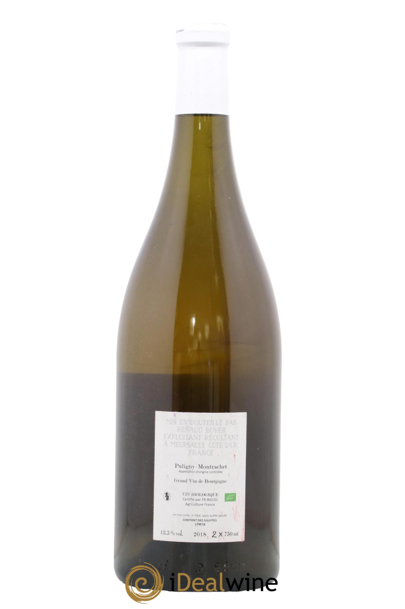 Puligny-Montrachet Les Reuchaux Renaud Boyer 2018 - Lot de 1 magnum - 1