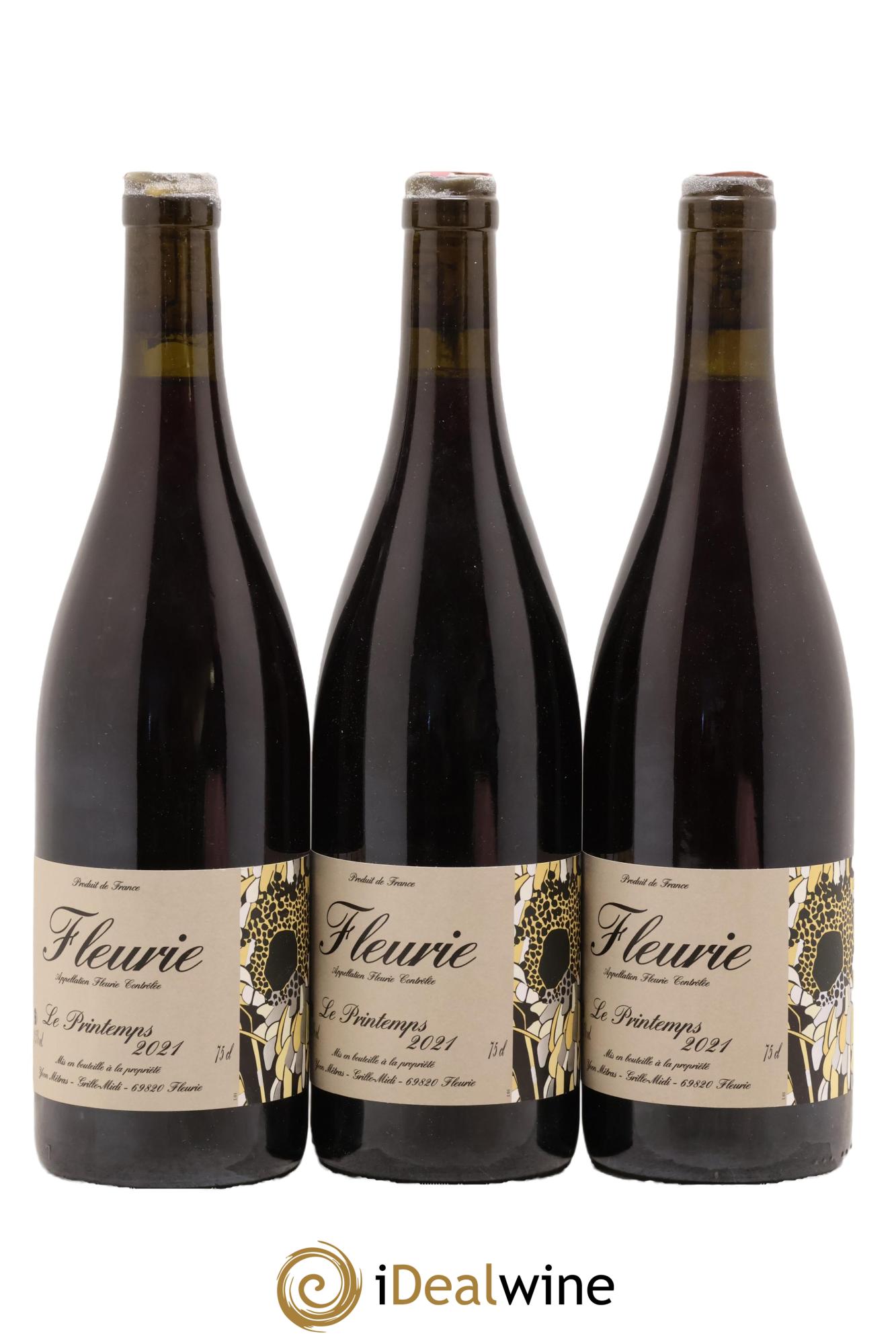 Fleurie Le Printemps Yvon Métras 2021 - Lot of 3 bottles - 0