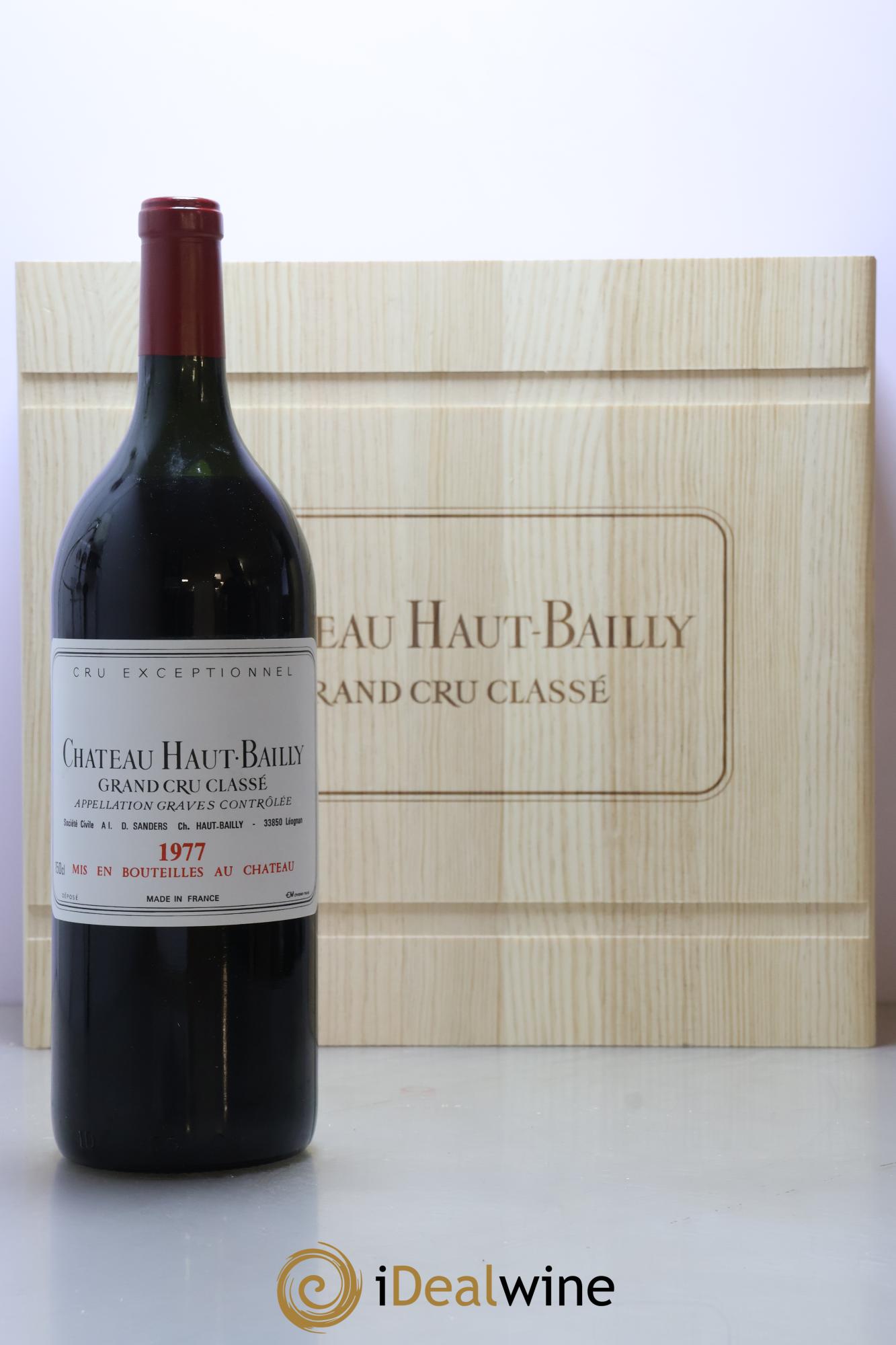 Château Haut-Bailly Cru Classé de Graves  1977 - Lot de 3 magnums - 1