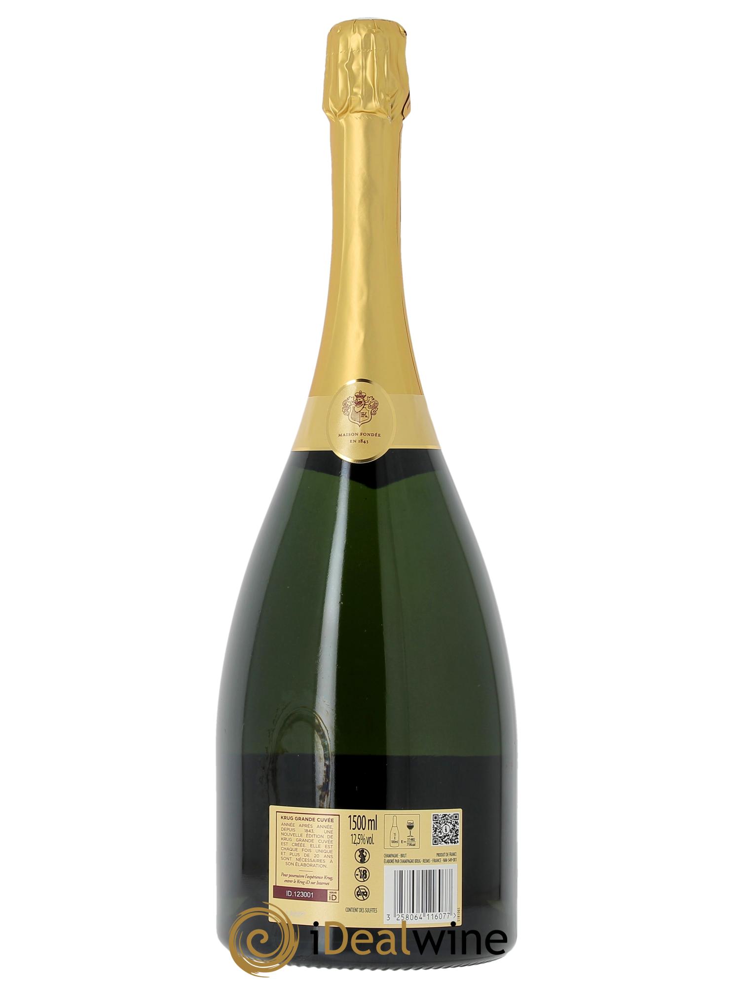 Grande Cuvée - 169ème édition Krug  - Lotto di 1 magnum - 2