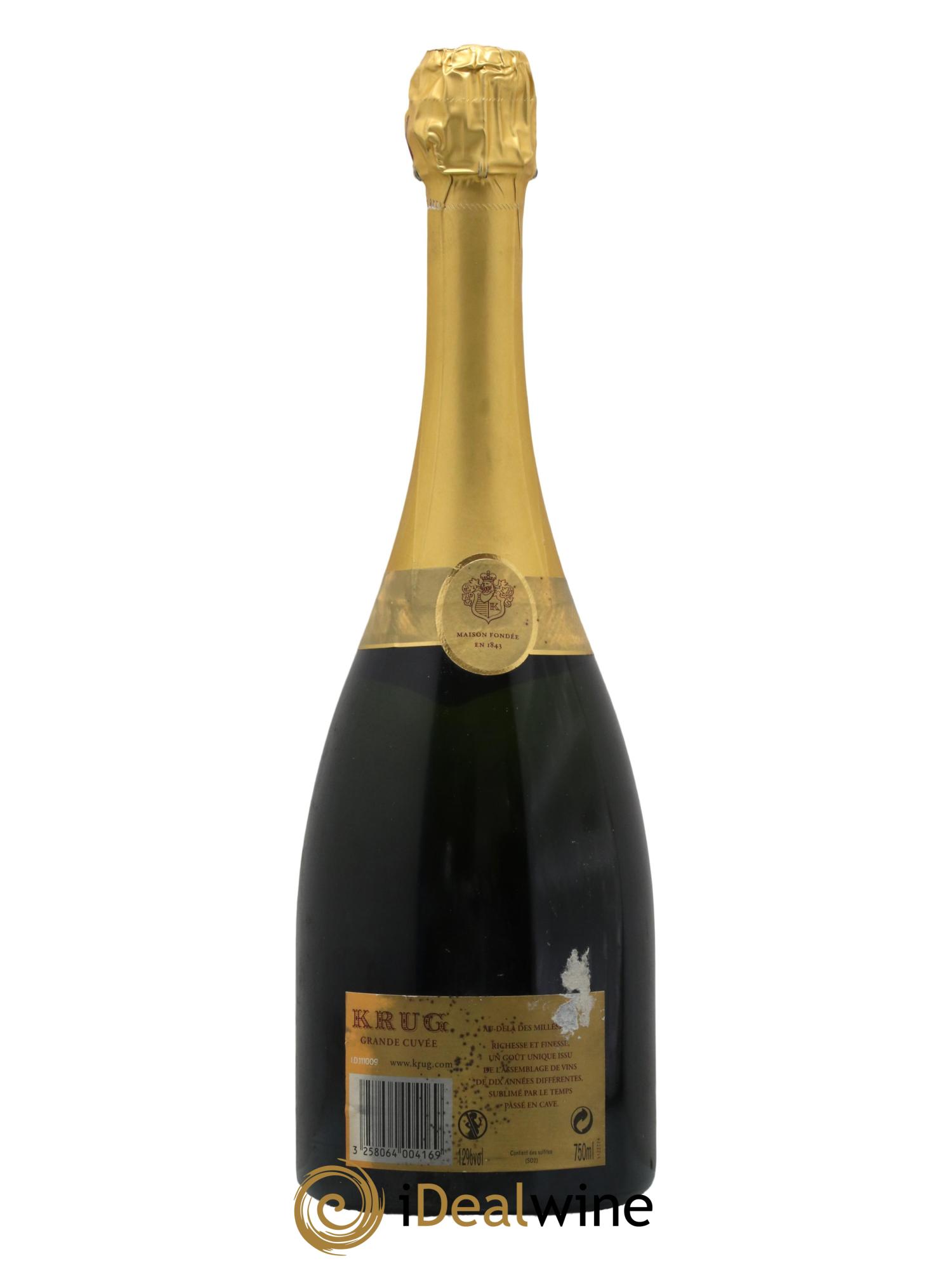 Grande Cuvée - 160ème édition Krug - Lot de 1 bouteille - 1