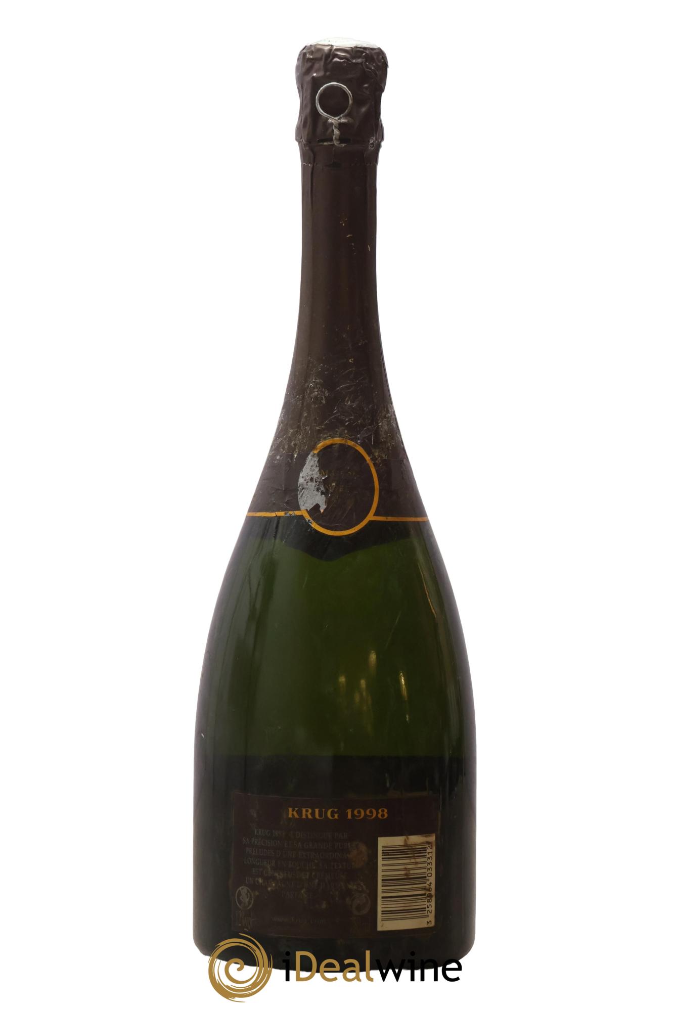 Vintage Krug 1998 - Lot de 1 bouteille - 1