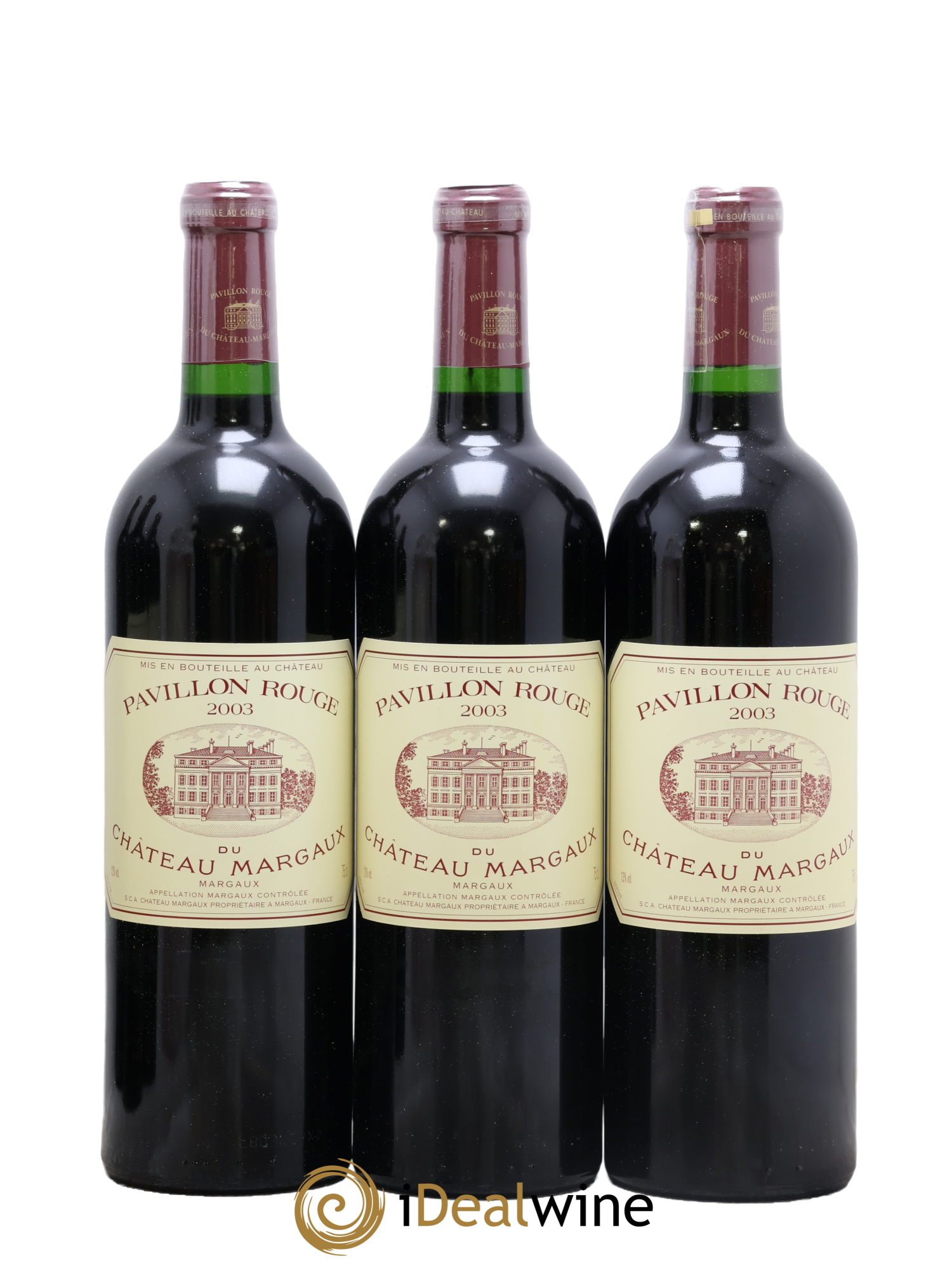 Pavillon Rouge du Château Margaux Second Vin 2003 - Lot of 6 bottles - 1