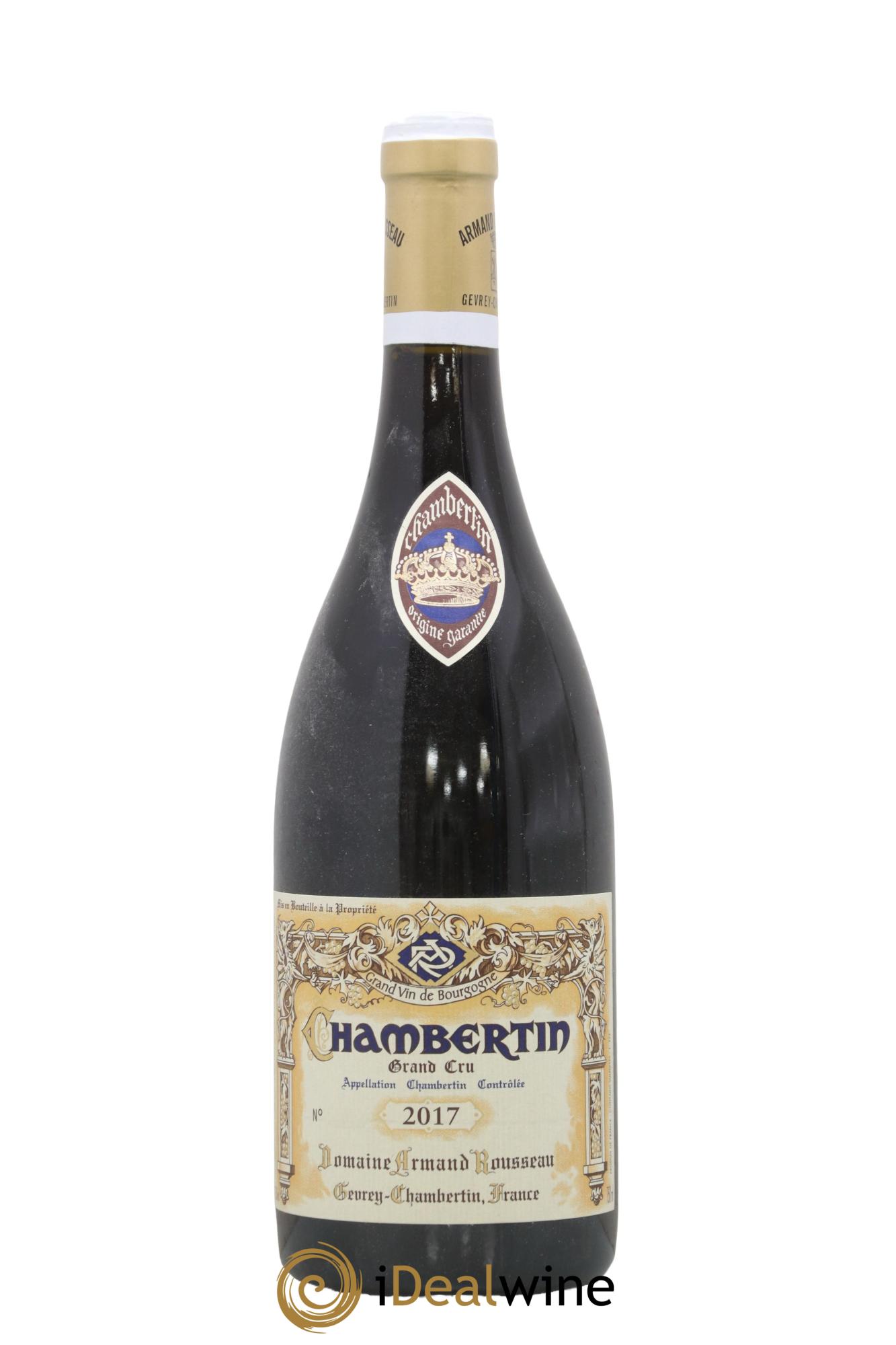 Chambertin Grand Cru Armand Rousseau (Domaine) 2017 - Lot of 1 bottle - 0