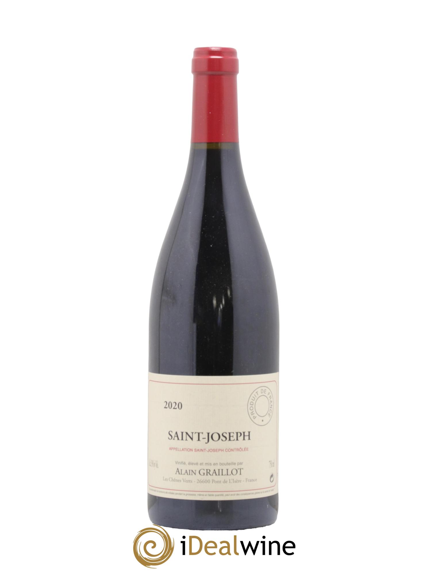 Saint-Joseph Domaine Graillot 2020 - Lotto di 1 bottiglia - 0
