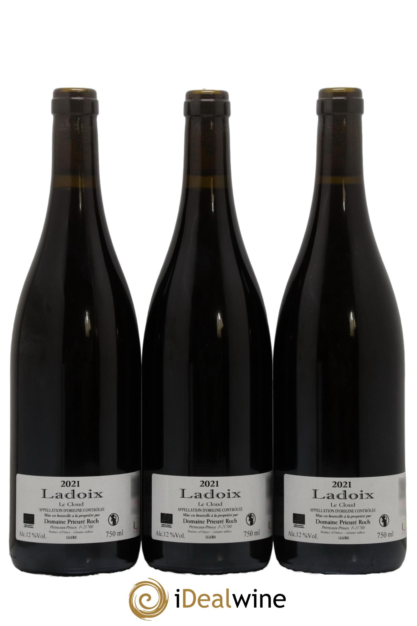 Ladoix Le Cloud Prieuré Roch  2021 - Lotto di 3 bottiglie - 1