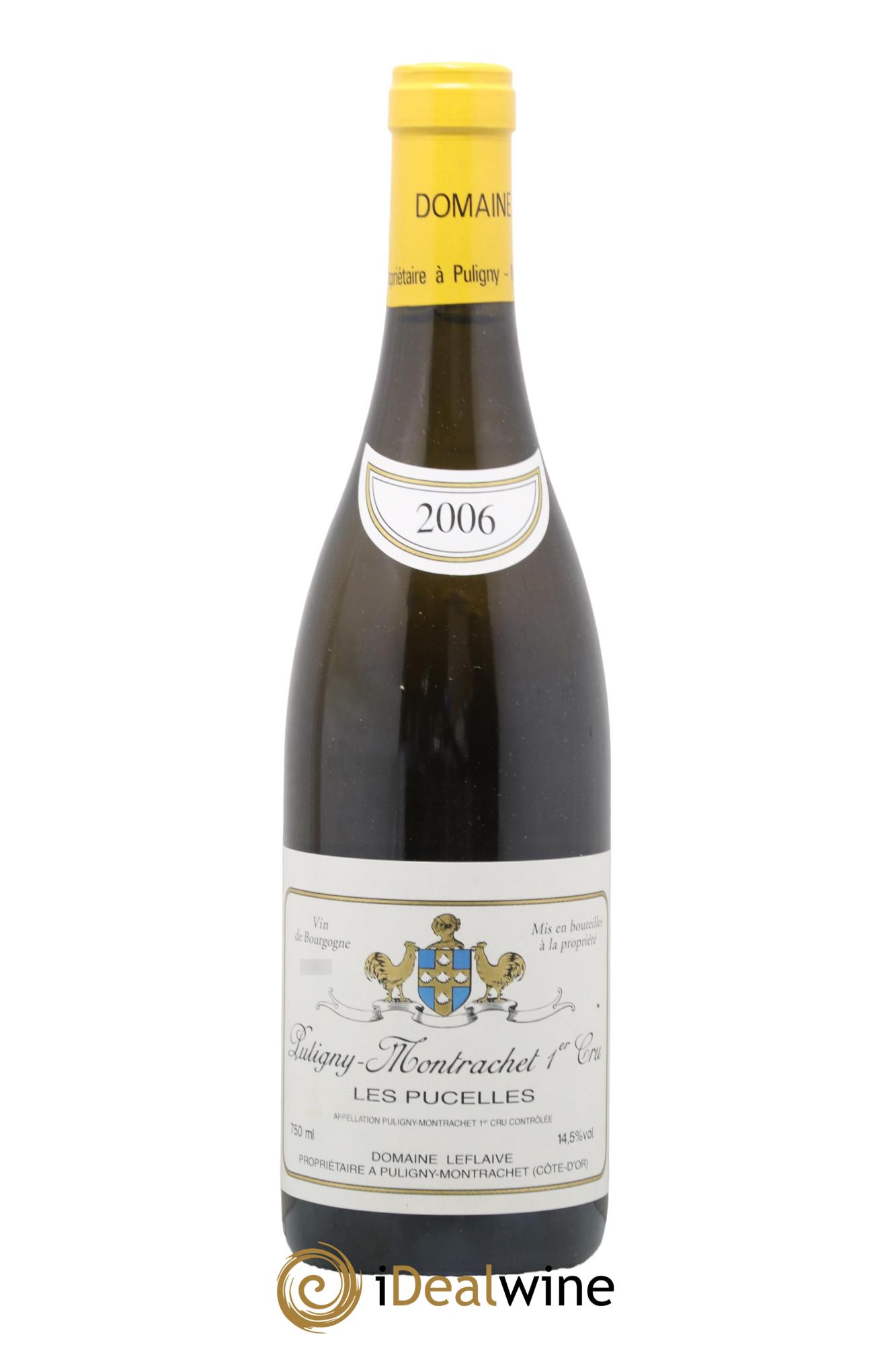 Puligny-Montrachet 1er Cru Les Pucelles Leflaive (Domaine) 2006 - Lot de 1 bouteille - 0