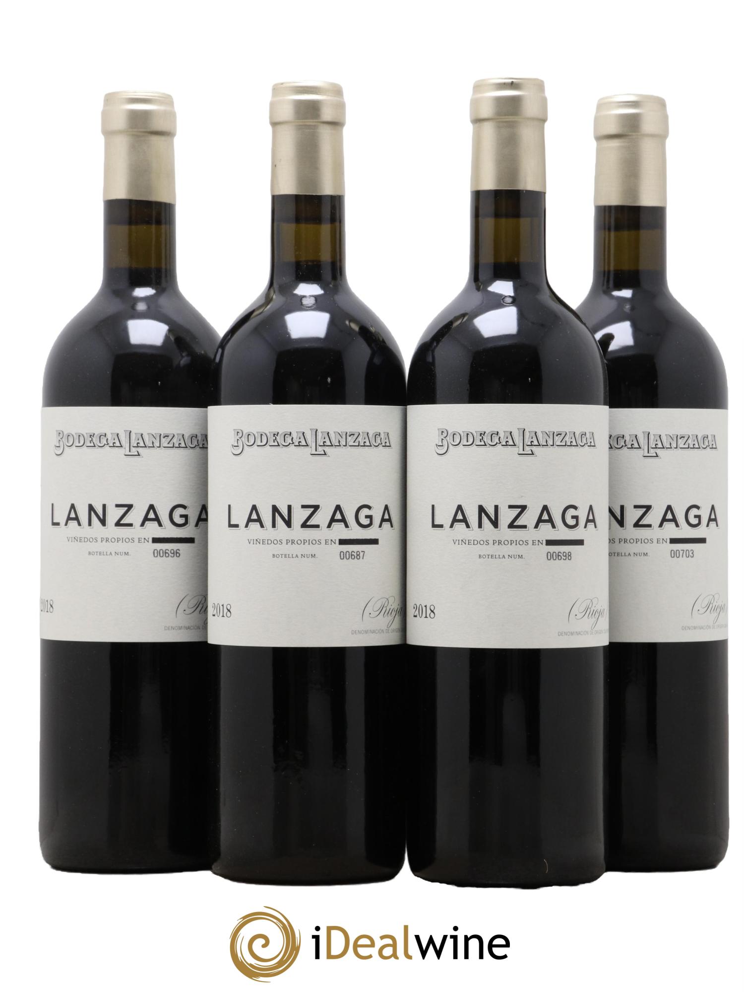 Rioja DOCA Lanzaga Bodega Lanzaga 2018 - Posten von 4 Flaschen - 0