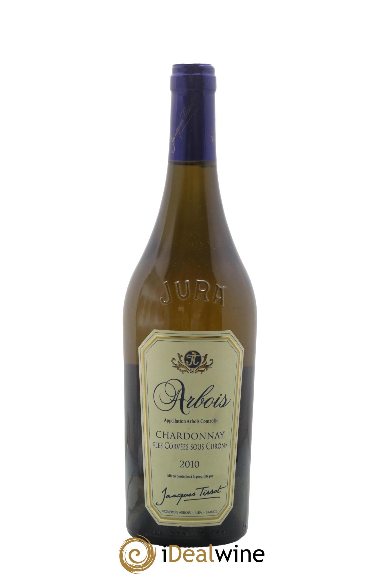 Arbois Chardonnay Les Corvées Sous Curon Domaine Jacques Tissot 2010 - Posten von 1 Flasche - 0